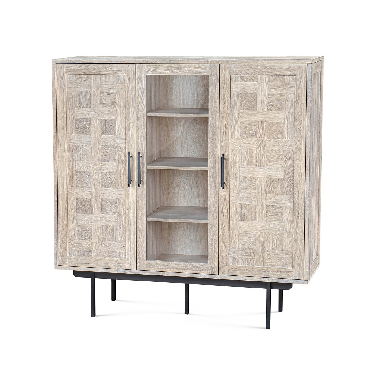 Credenza Biwa con ante decorate