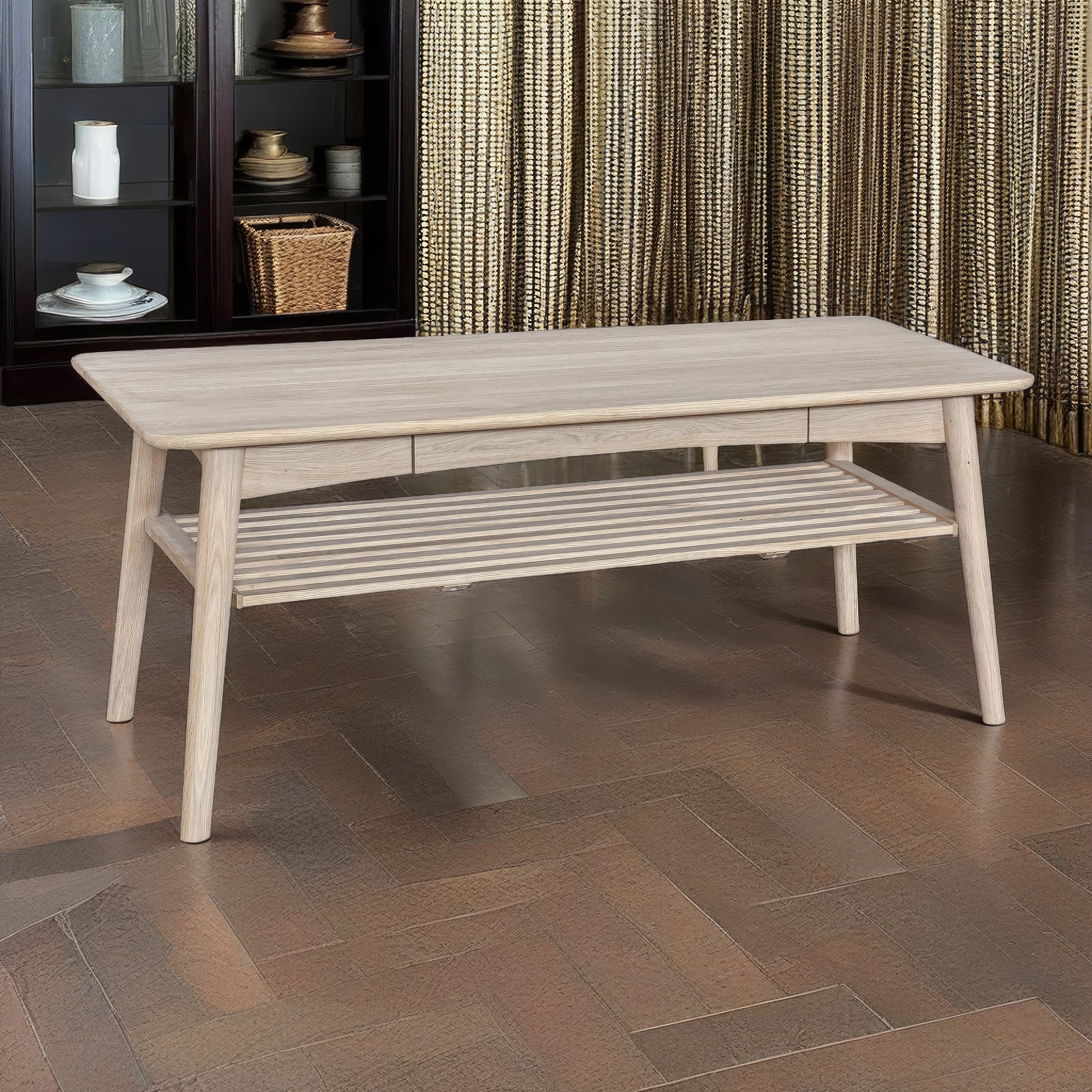 Kiruna Coffee Table with Drawer