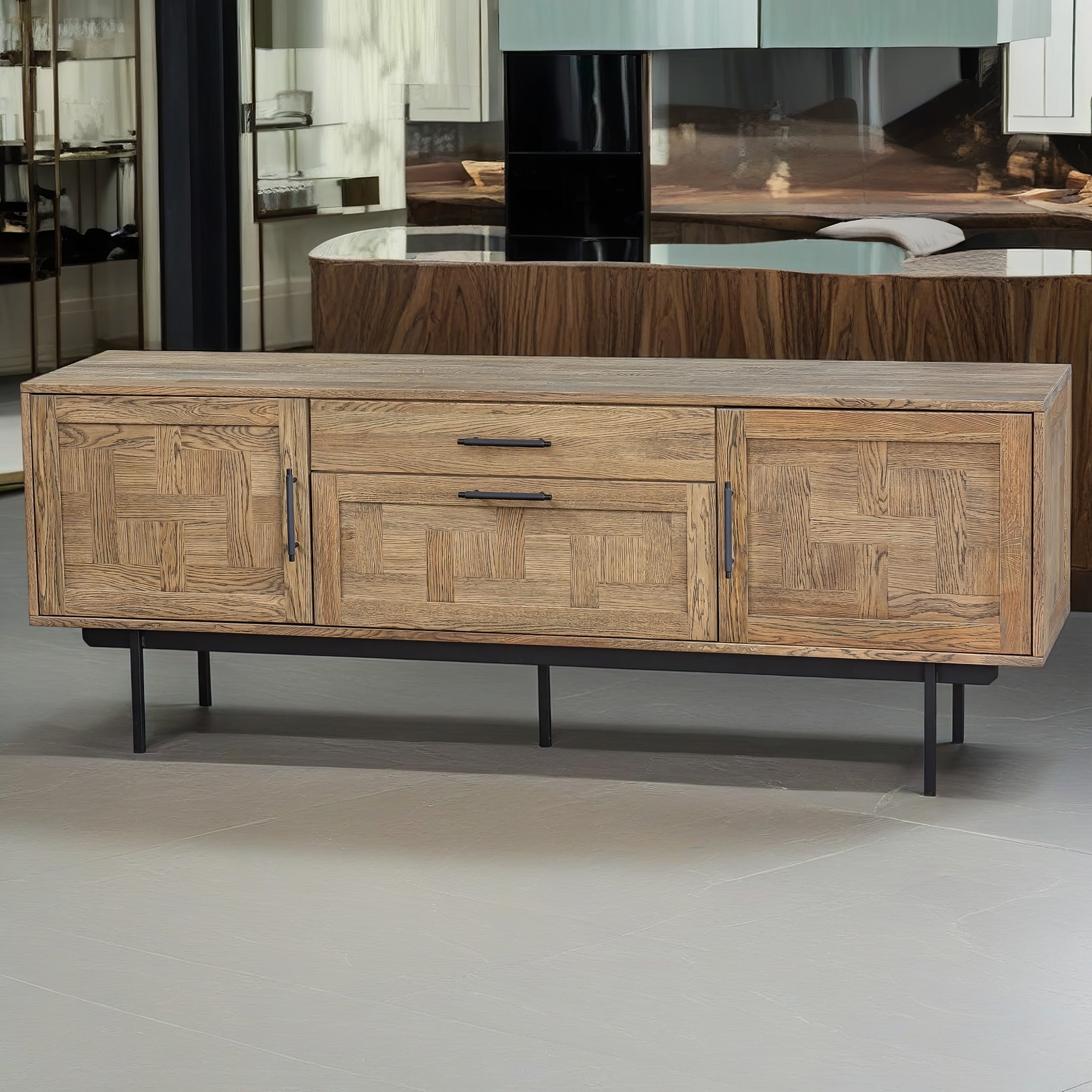Biwa Sideboard 2 Doors & 2 Drawers