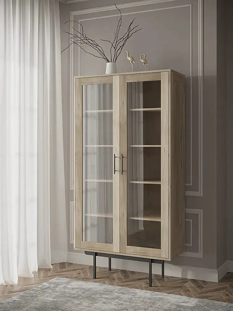 Veneto Italia Cabinets Biwa Glass Cabinet