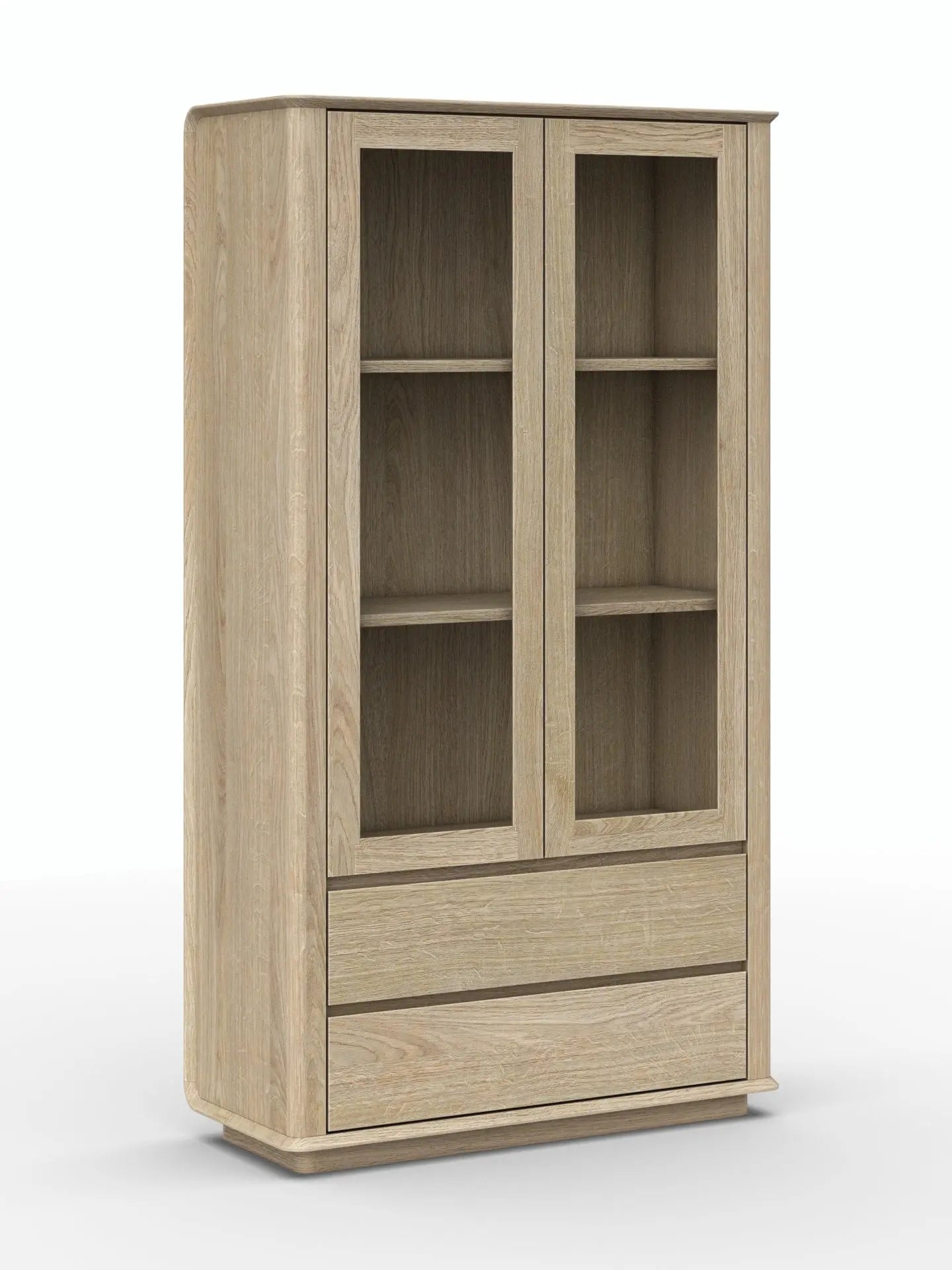 Veneto Italia Cabinets Cwellyn Glass Cabinet