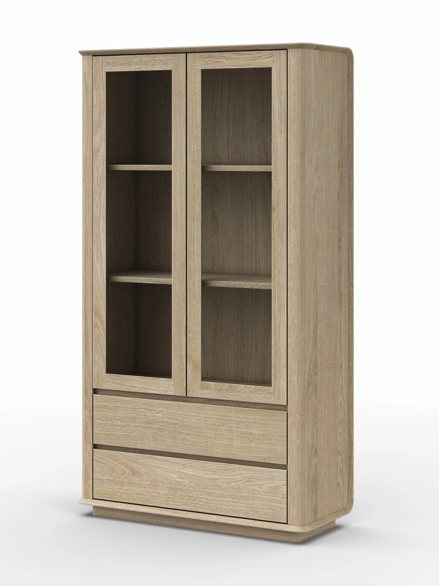 Veneto Italia Cabinets Cwellyn Glass Cabinet