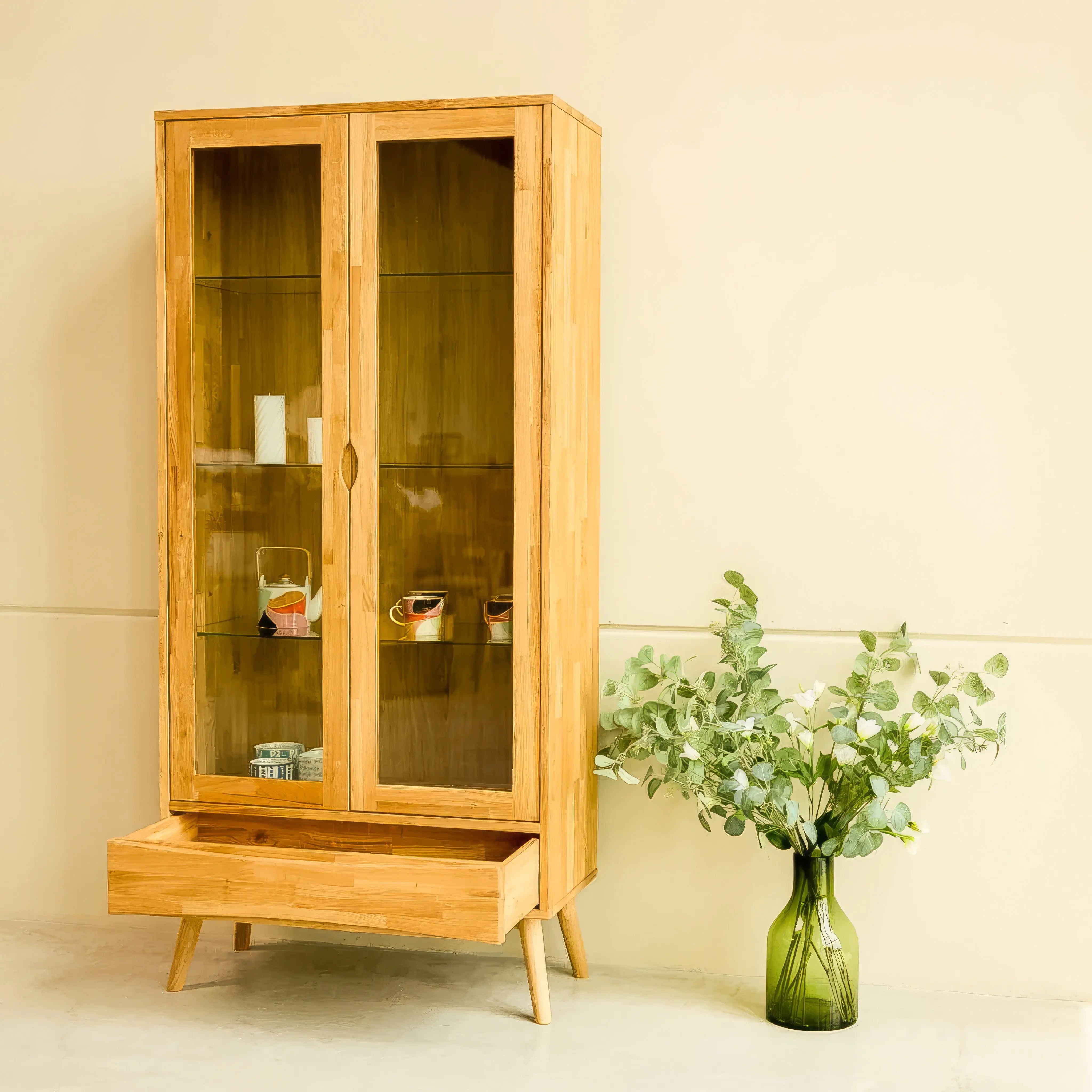 Veneto Italia Cabinets Erie Glass Cabinet