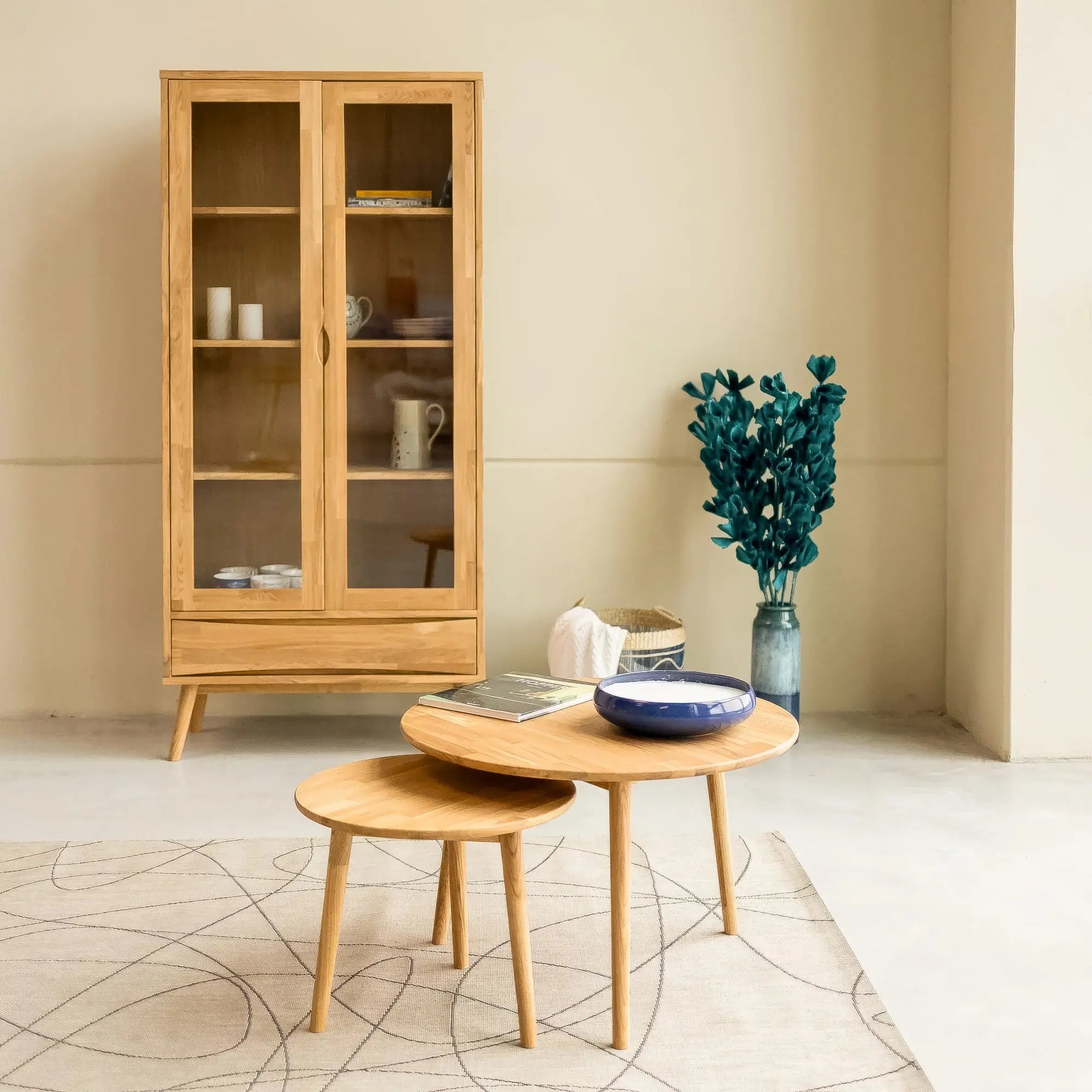 Veneto Italia Cabinets Erie Glass Cabinet