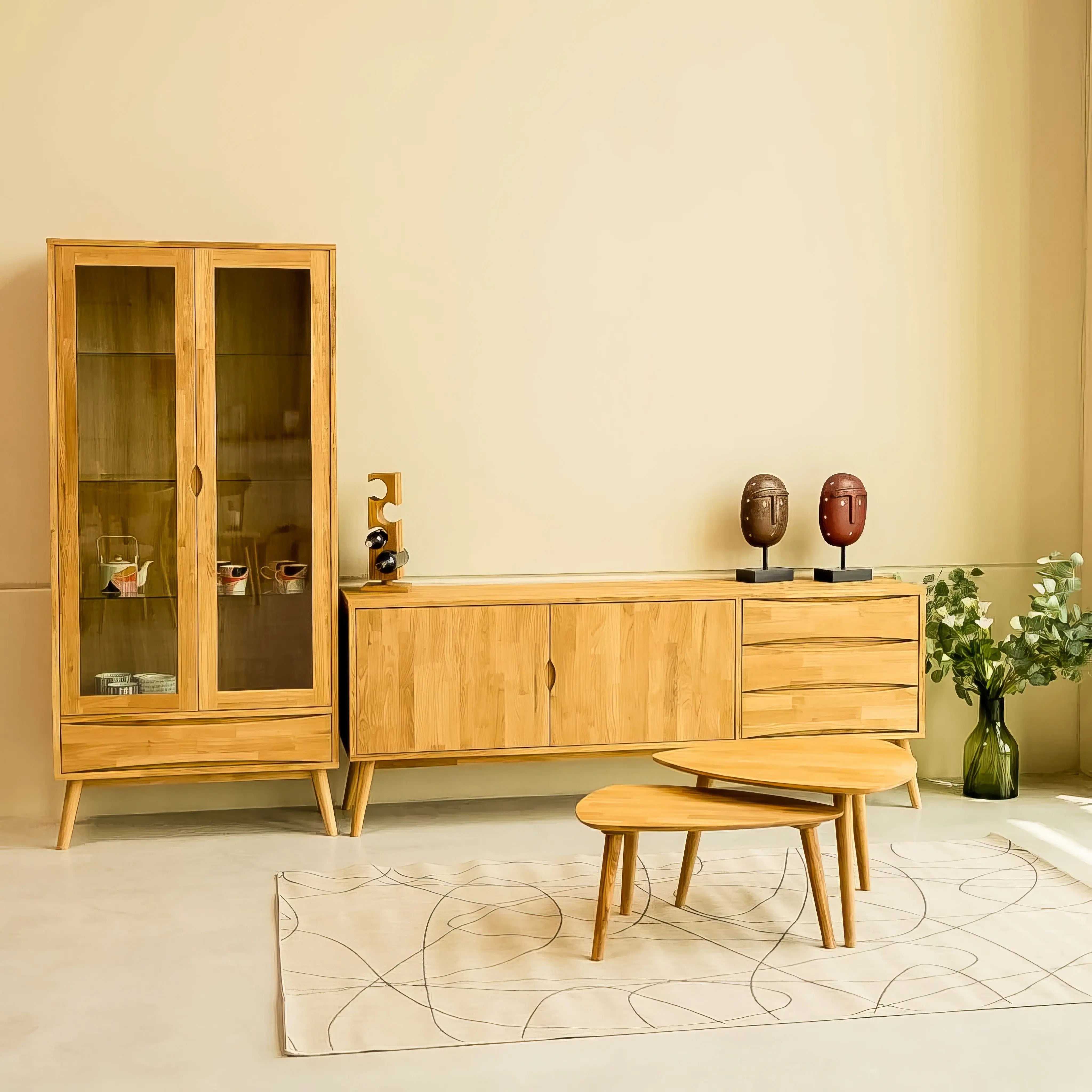 Veneto Italia Cabinets Erie Glass Cabinet