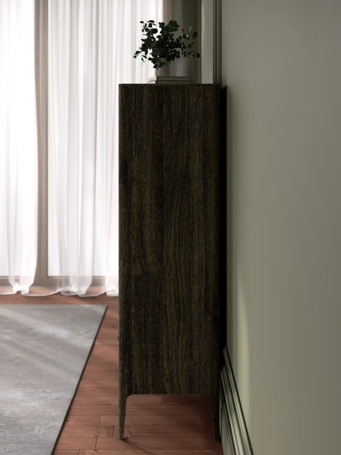 Veneto Italia Cabinets Müritz Two Doors Glass Cabinet / Highboard