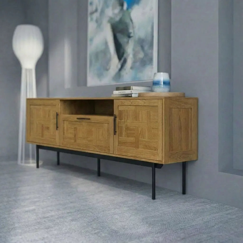 Veneto Italia Sideboards Biwa Sideboard Two Doors One Drawer