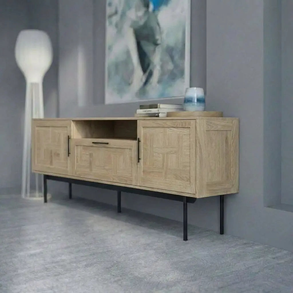 Veneto Italia Sideboards Biwa Sideboard Two Doors One Drawer