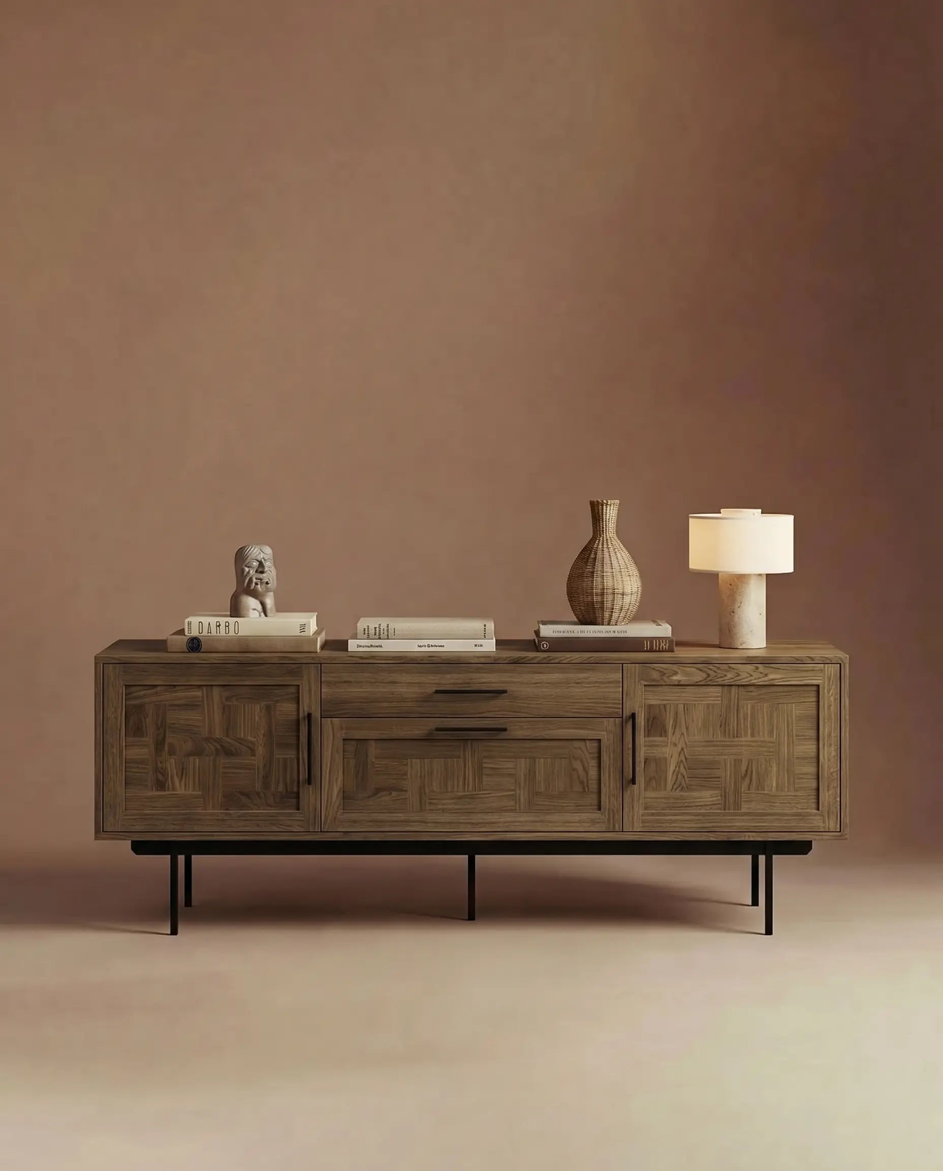 Veneto Italia Sideboards Biwa Sideboard Two Doors Two Drawers