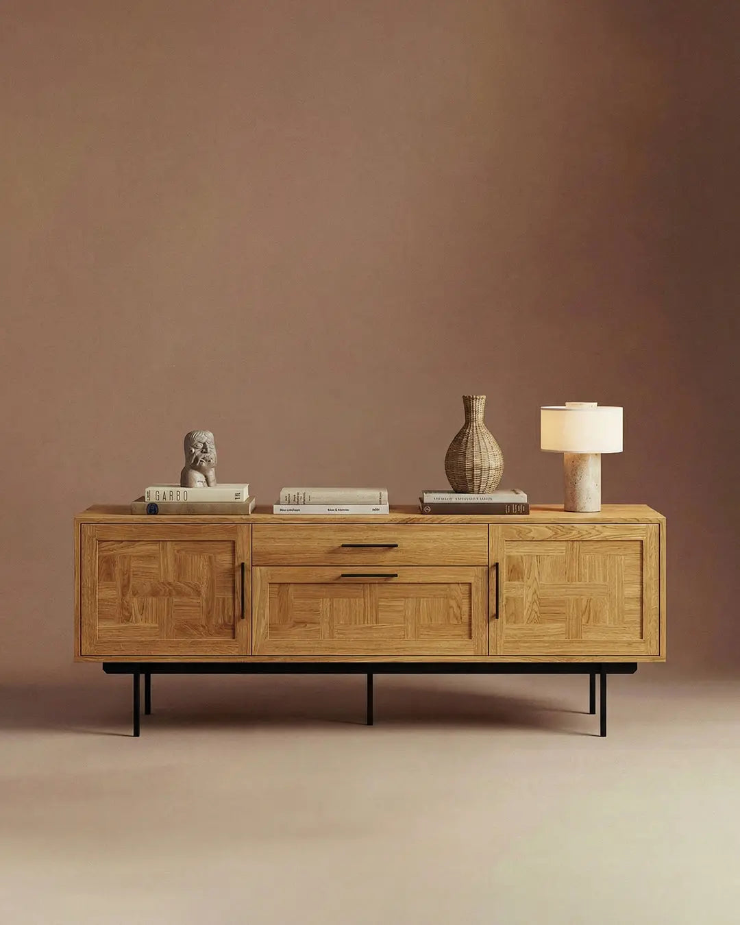 Veneto Italia Sideboards Biwa Sideboard Two Doors Two Drawers
