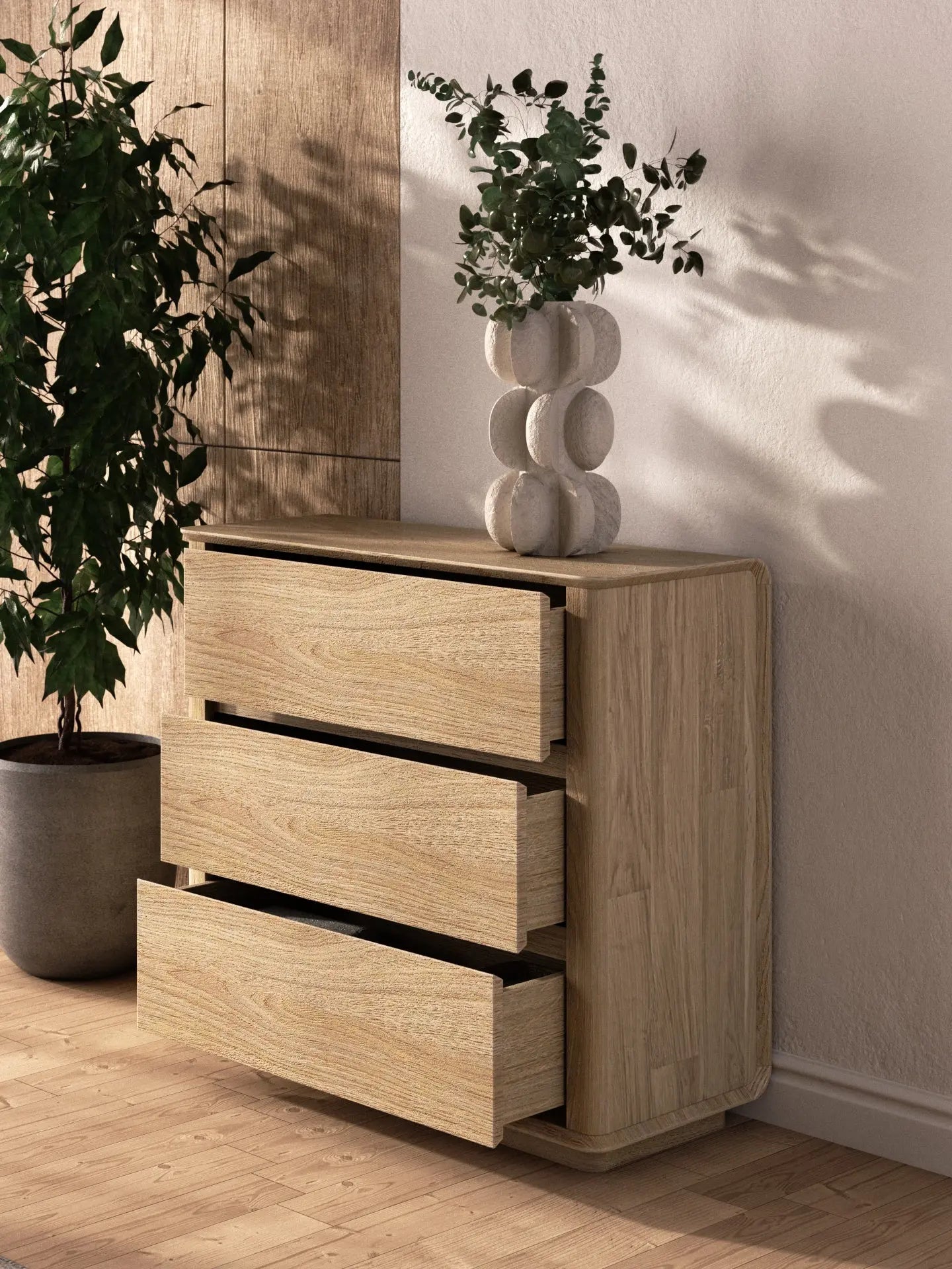 Veneto Italia Sideboards Cwellyn Chest of Drawers