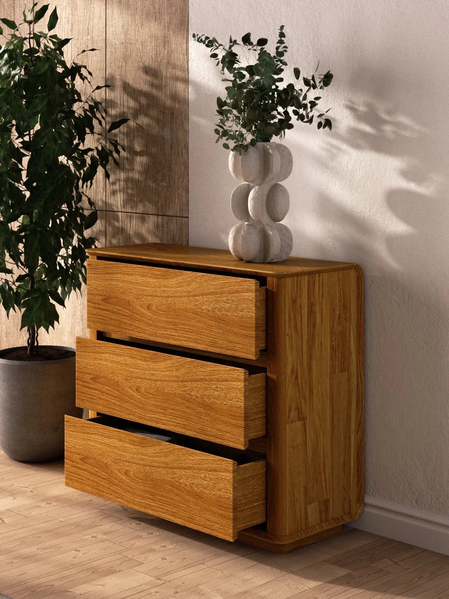 Veneto Italia Sideboards Cwellyn Chest of Drawers