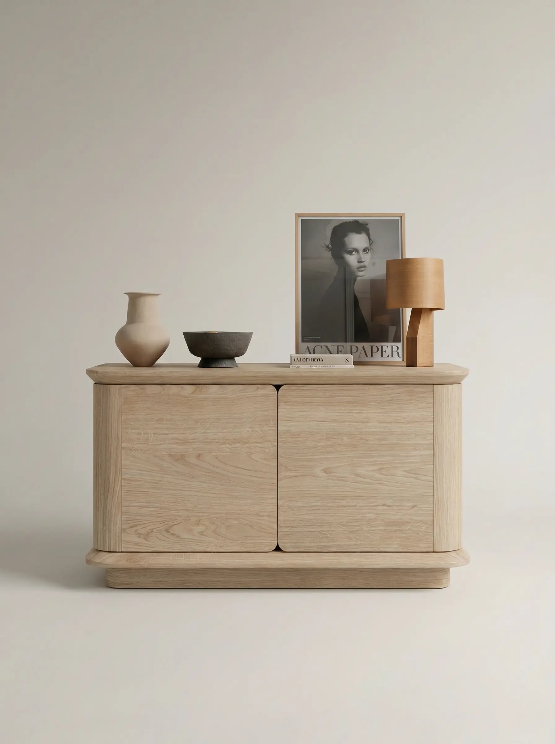 Veneto Italia Sideboards Cwellyn Modern Oak Sideboard