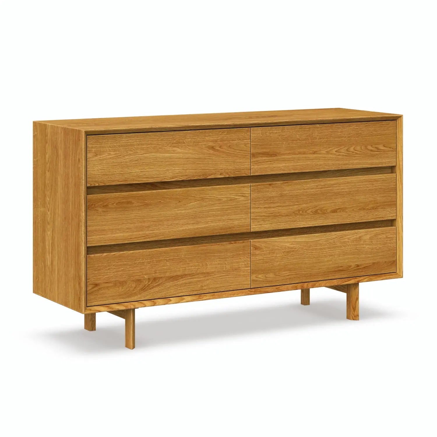 Veneto Italia Sideboards Discover Kodama Chest of Drawers – Natural Oak Storage Cabinet with Spacious Drawers
