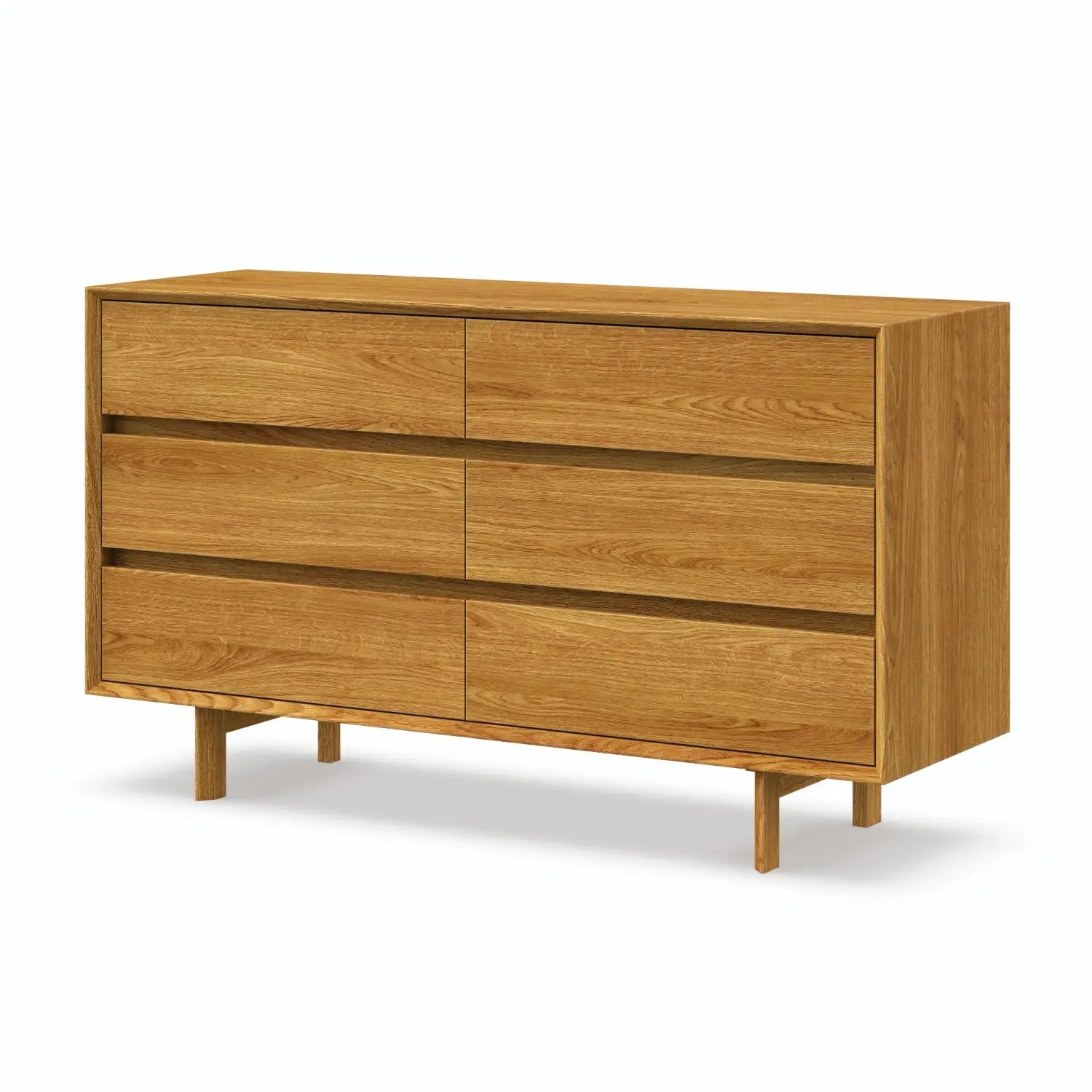 Veneto Italia Sideboards Discover Kodama Chest of Drawers – Natural Oak Storage Cabinet with Spacious Drawers