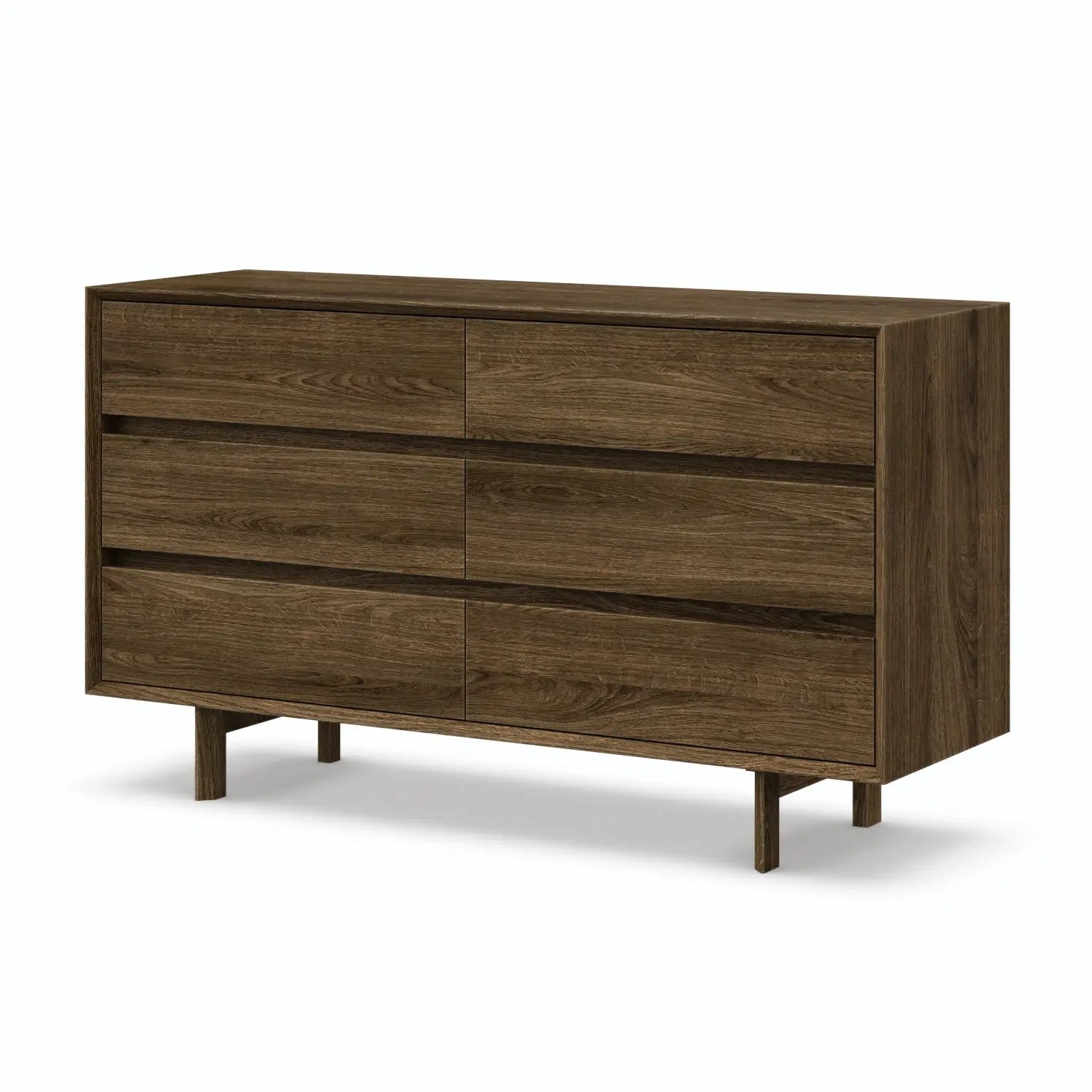 Veneto Italia Sideboards Discover Kodama Chest of Drawers – Natural Oak Storage Cabinet with Spacious Drawers