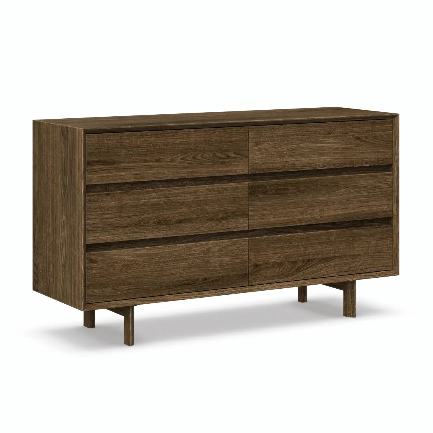 Veneto Italia Sideboards Discover Kodama Chest of Drawers – Natural Oak Storage Cabinet with Spacious Drawers