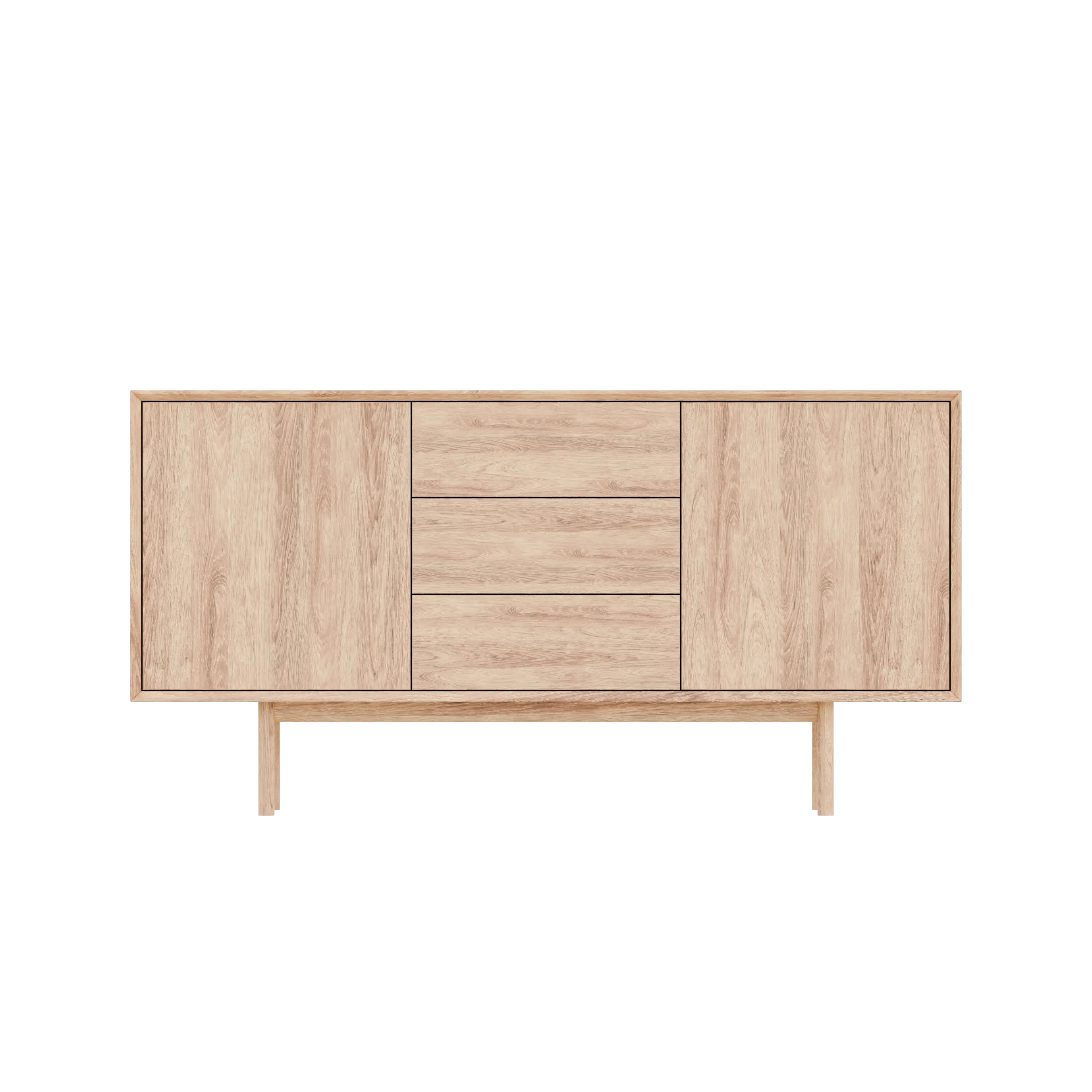 Veneto Italia Sideboards Kodama Sideboard 2 Doors 3 Drawers