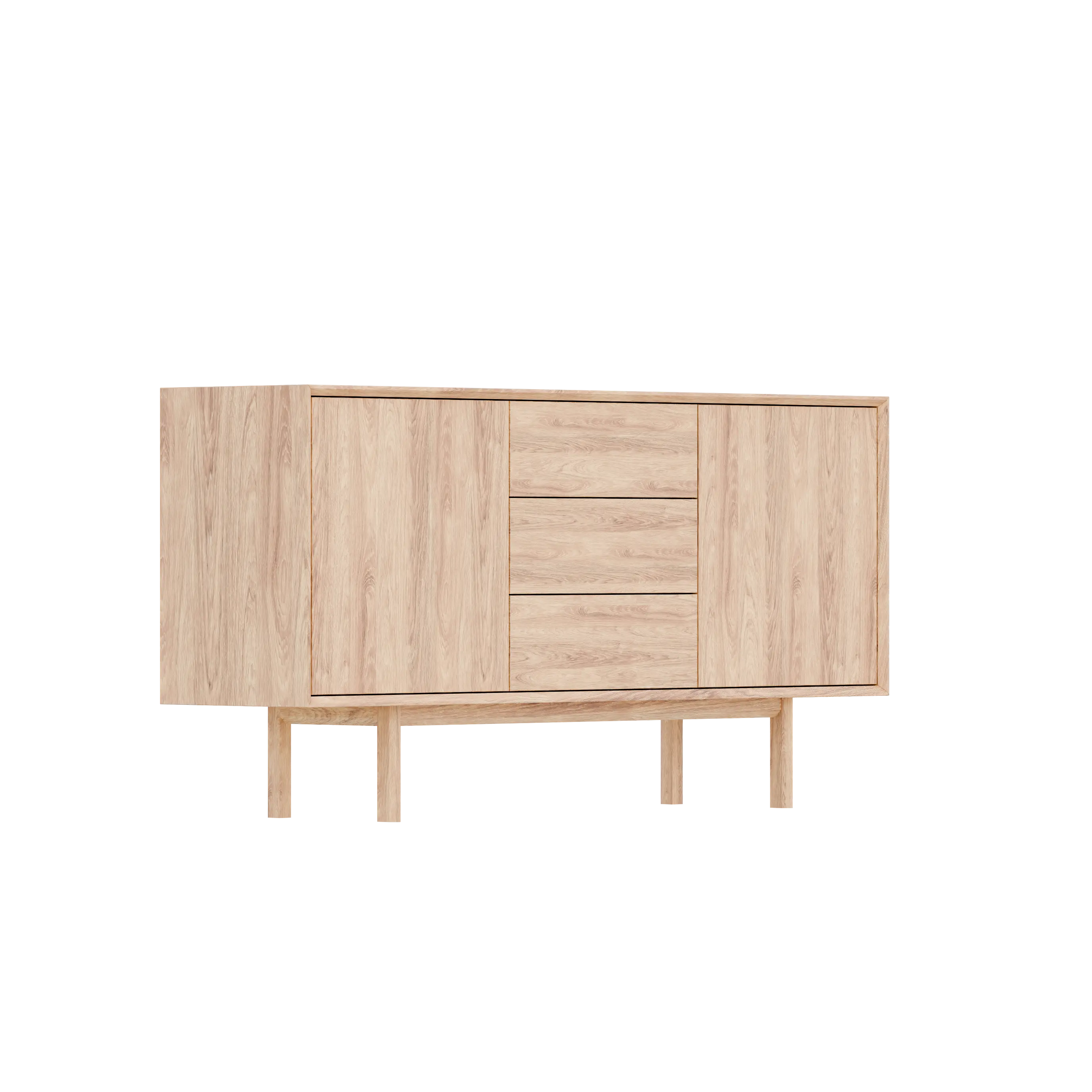 Veneto Italia Sideboards Kodama Sideboard 2 Doors 3 Drawers