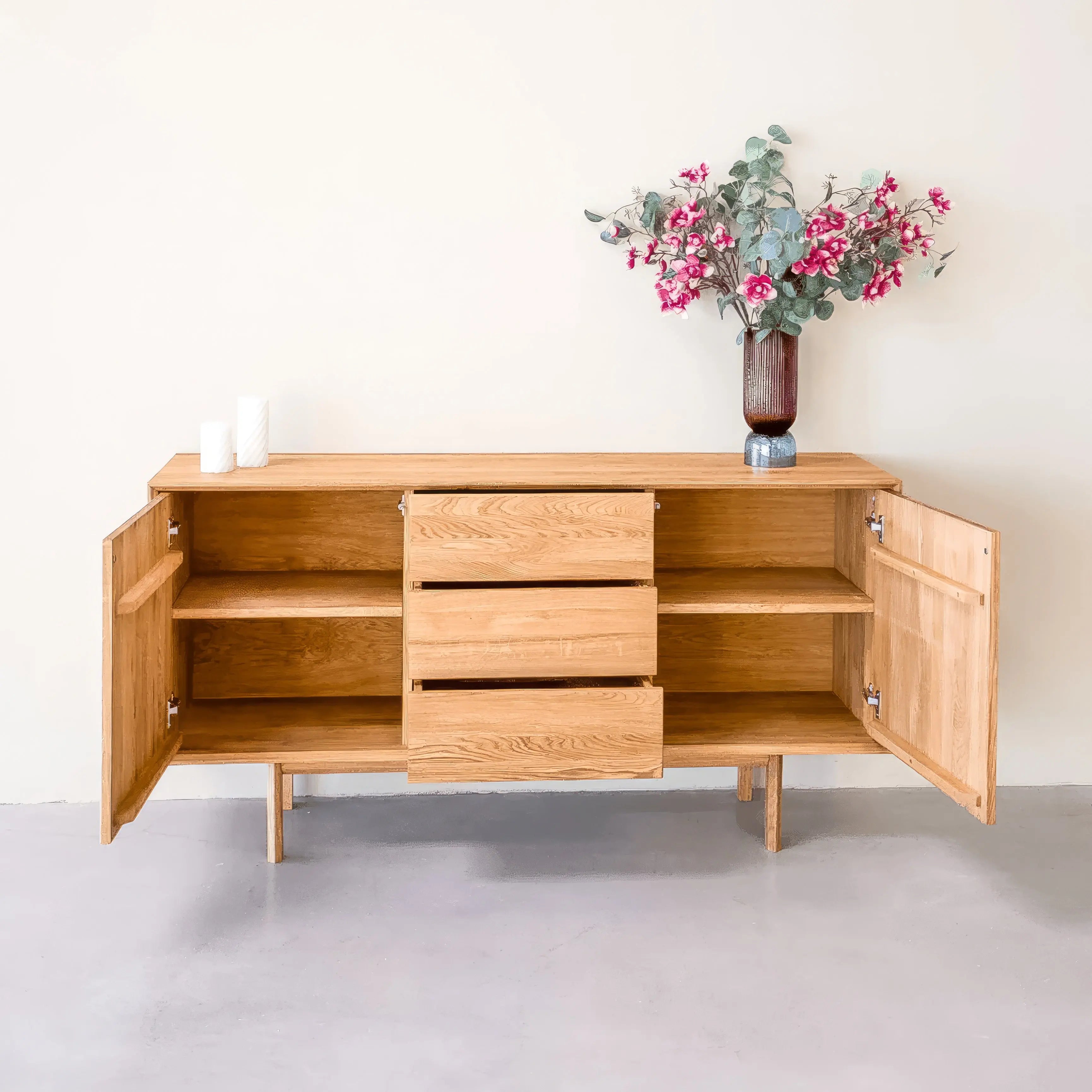 Veneto Italia Sideboards Kodama Sideboard 2 Doors 3 Drawers