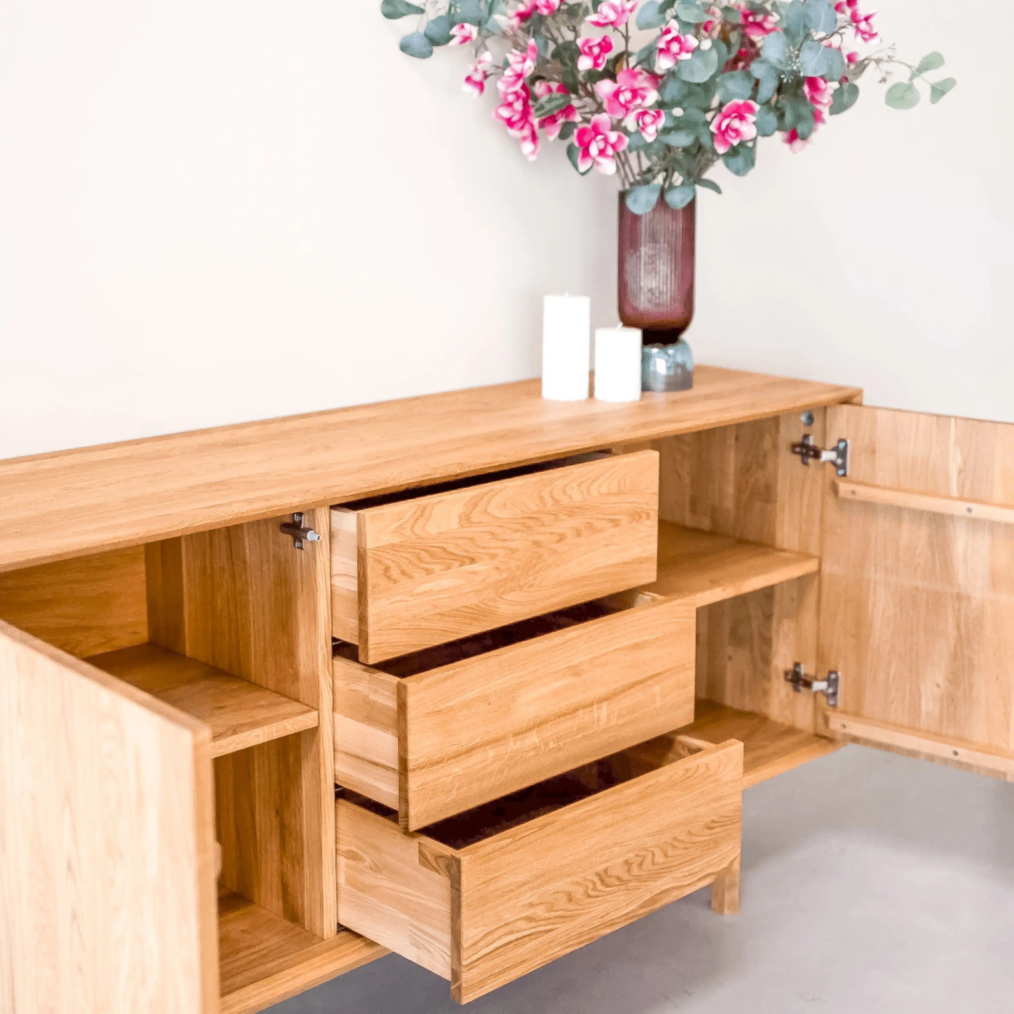Veneto Italia Sideboards Kodama Sideboard 2 Doors 3 Drawers