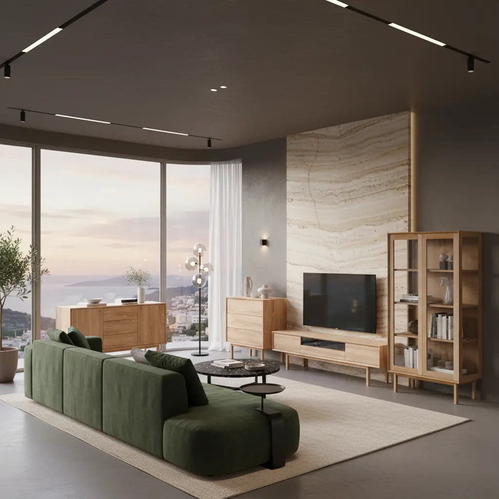 Veneto Italia Sideboards Kodama Sideboard 3 Drawers