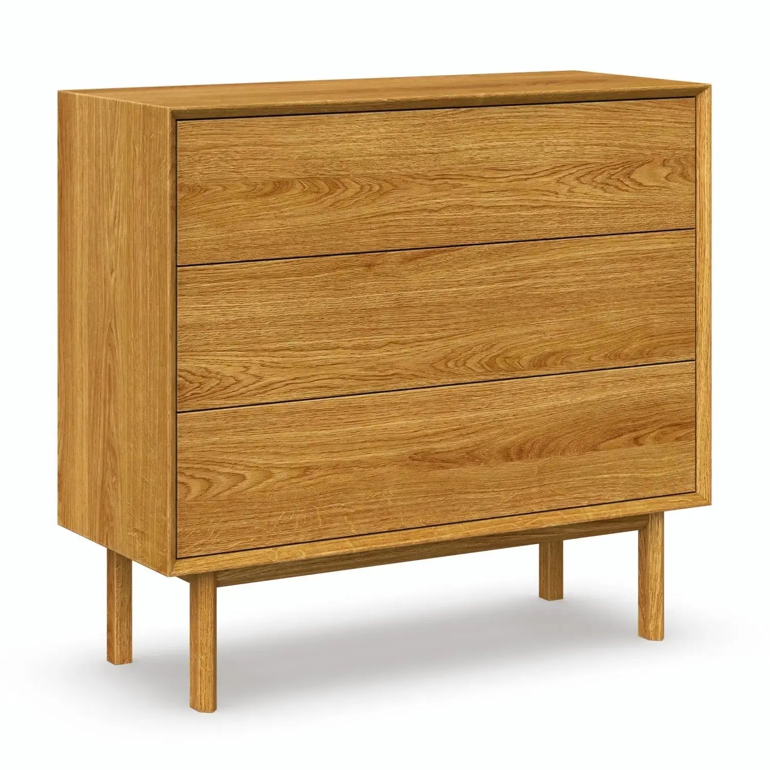 Veneto Italia Sideboards Kodama Sideboard Three Drawers – Minimalist Oak Cabinet