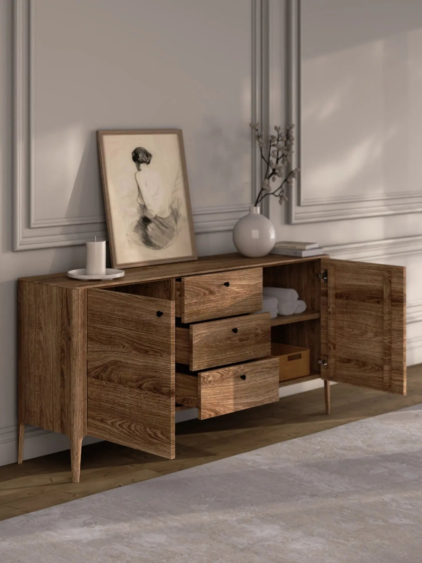 Veneto Italia Sideboards Müritz Sideboard