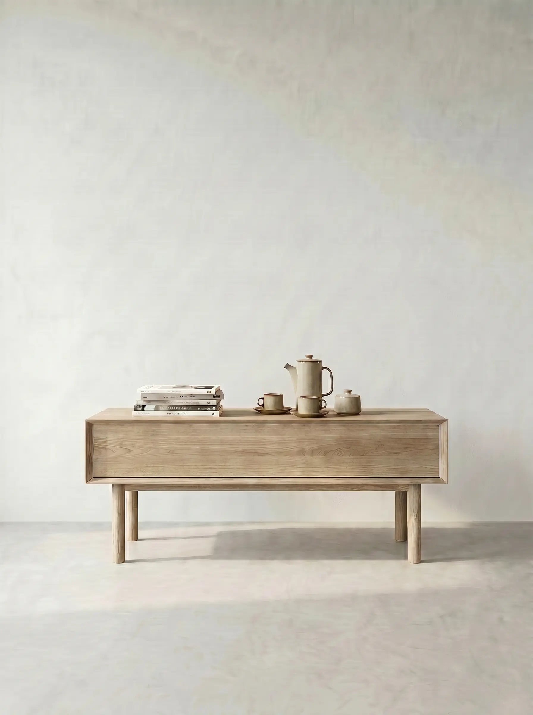Veneto Italia Tables Discover Kodama Coffee Unit – Natural Oak Coffee Table for Modern Living