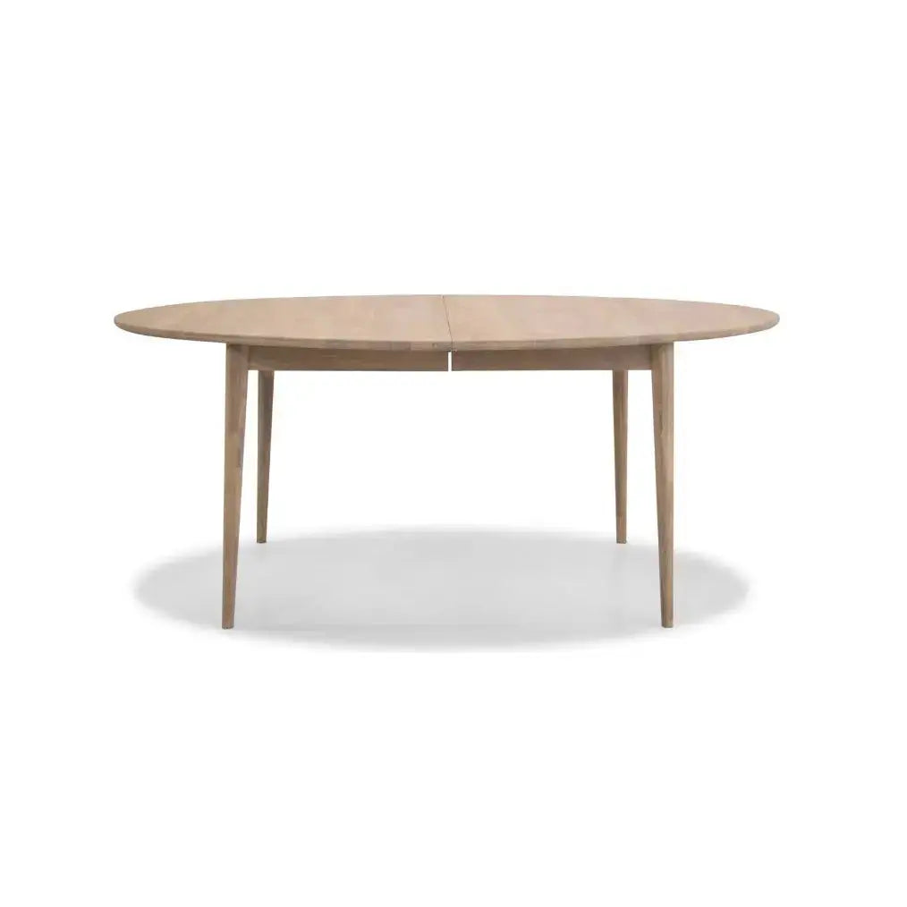 Veneto Italia Tables Erie round extendible dining table