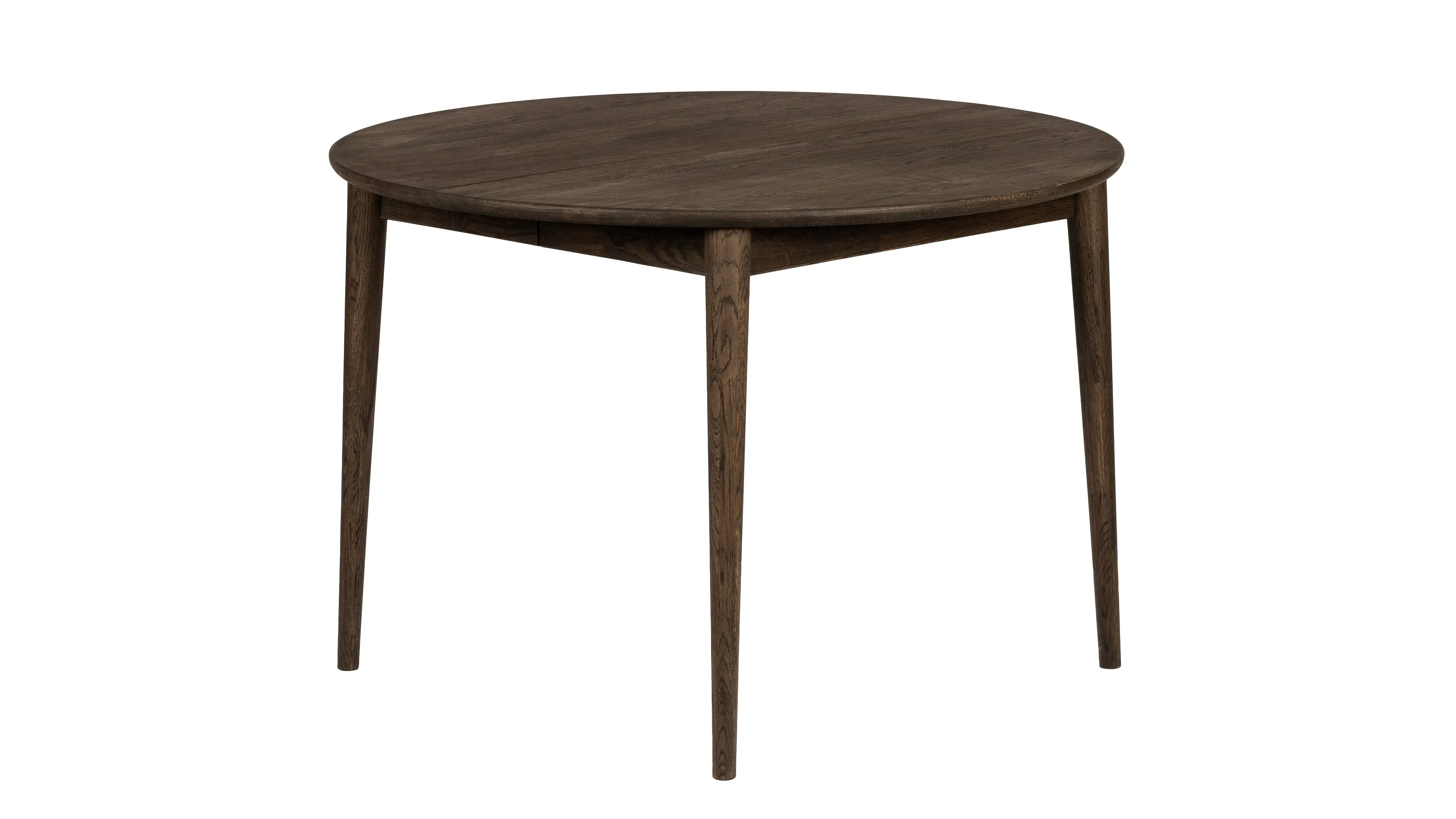 Veneto Italia Tables Erie round extendible dining table