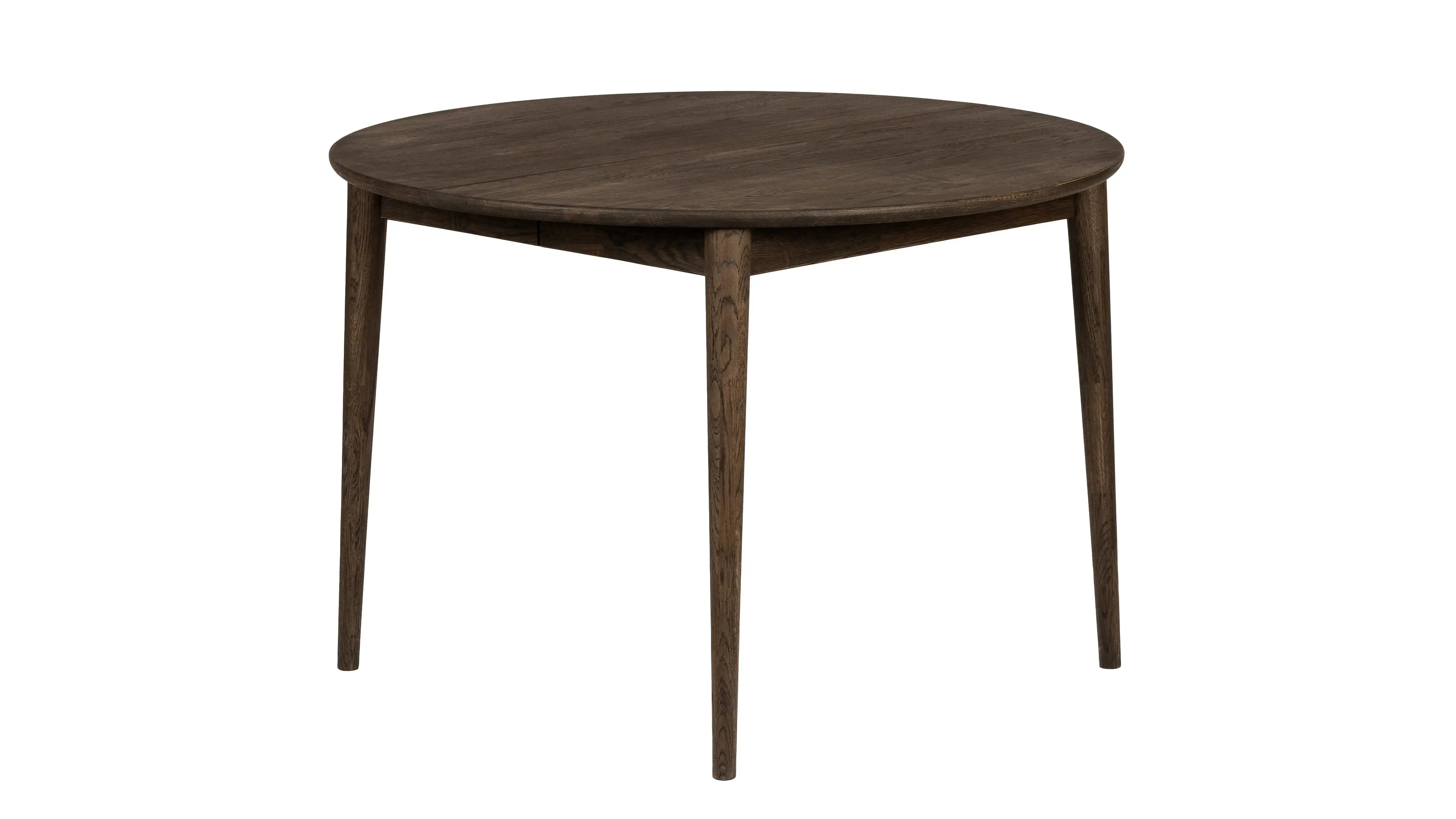 Veneto Italia Tables Erie round extendible dining table