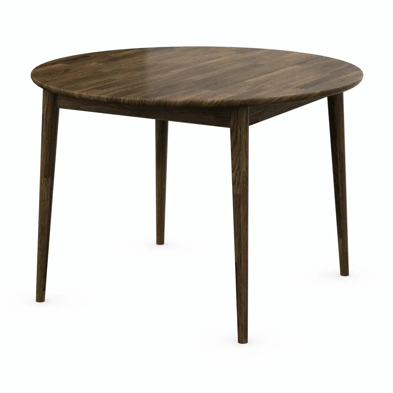 Veneto Italia Tables Erie round extendible dining table