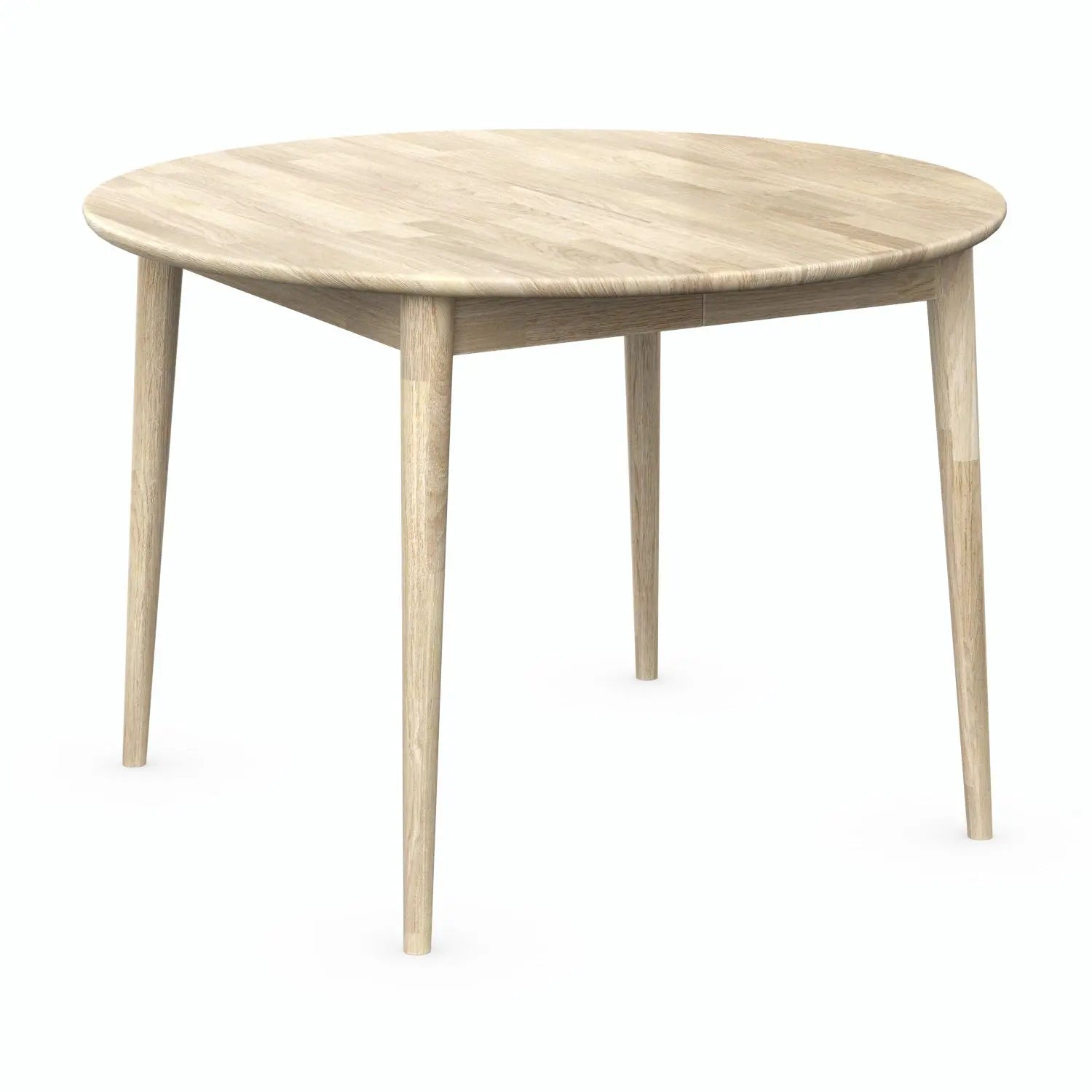 Veneto Italia Tables Erie round extendible dining table