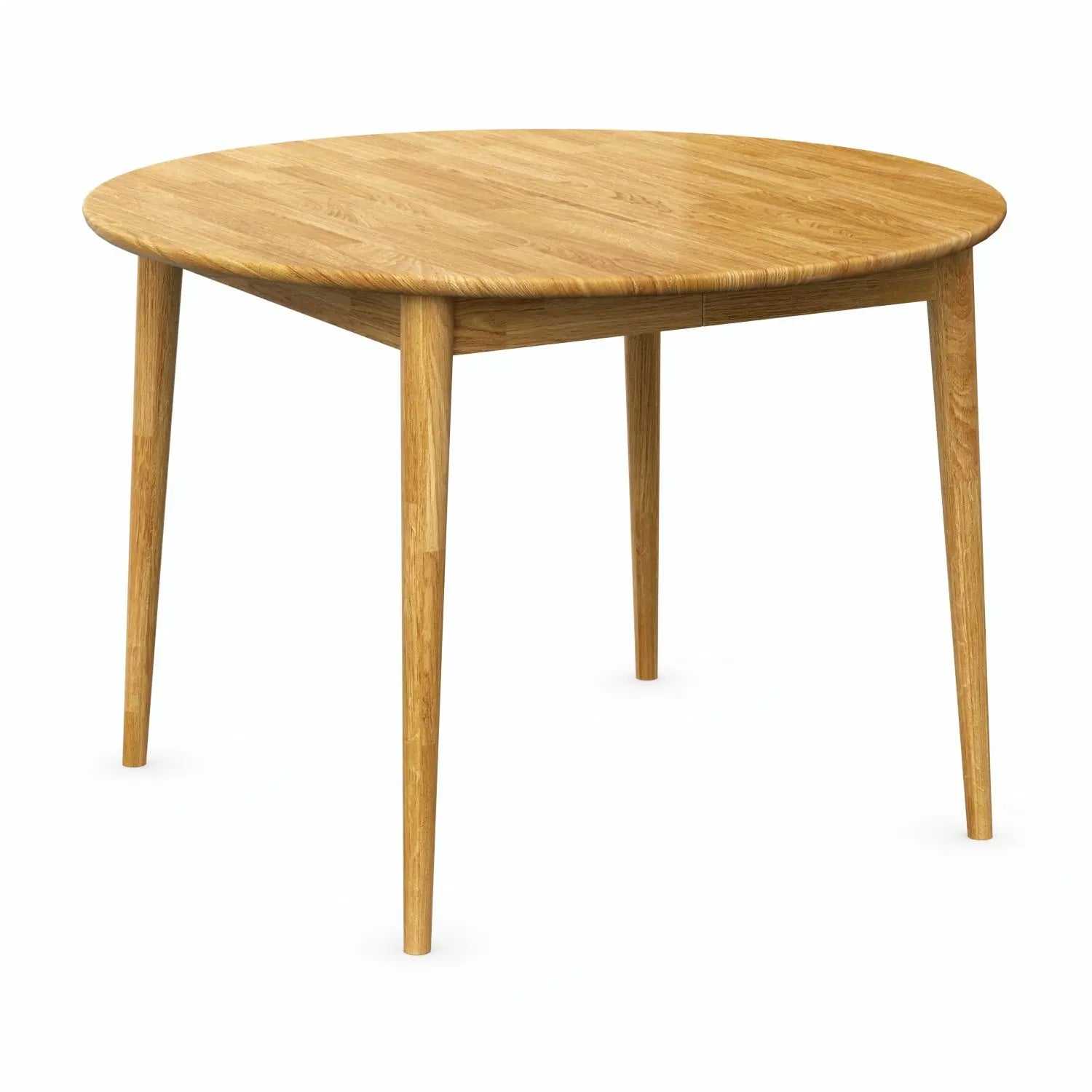 Veneto Italia Tables Erie round extendible dining table