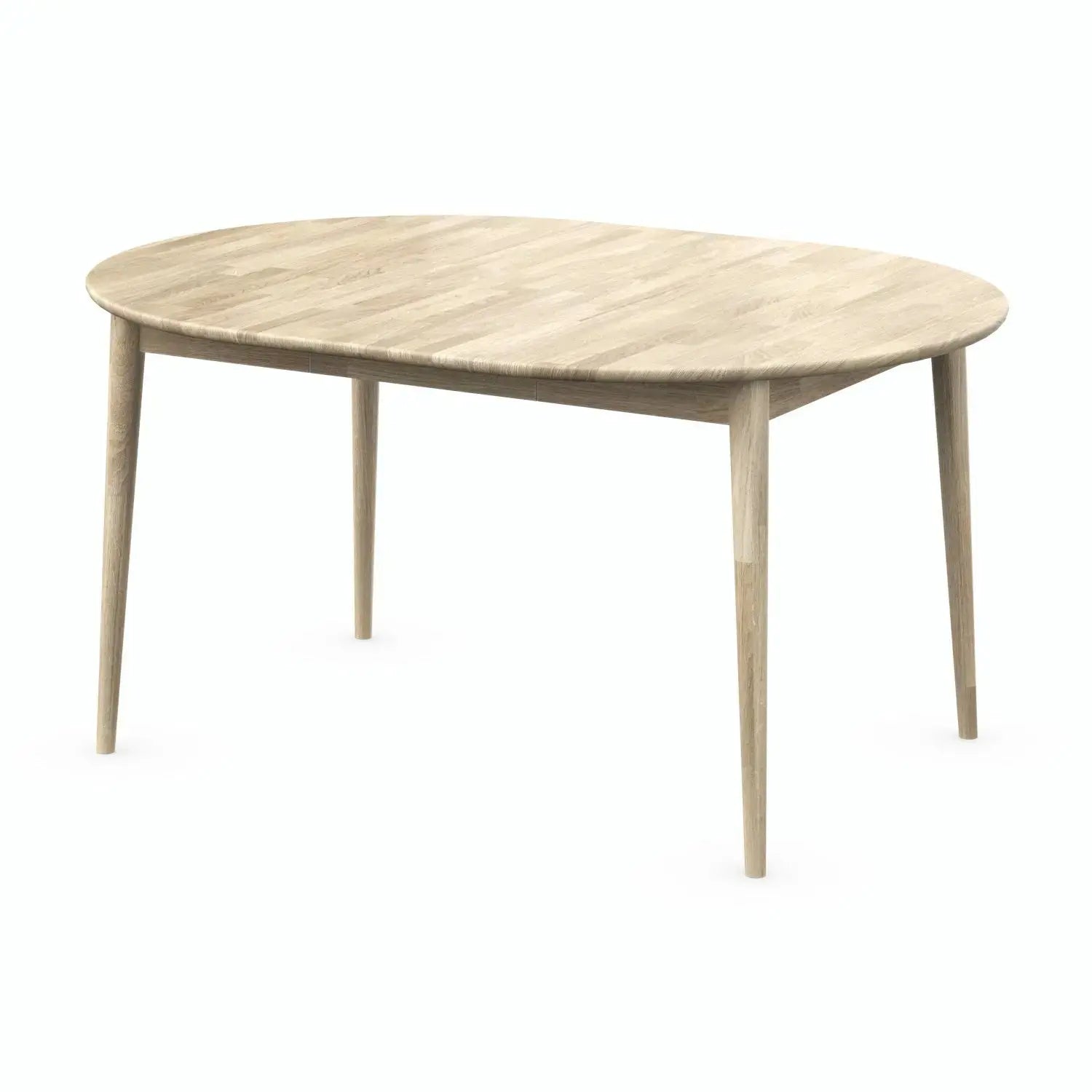 Veneto Italia Tables Erie round extendible dining table