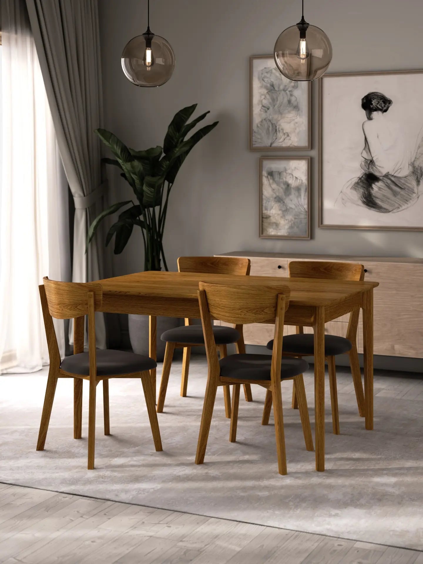 Veneto Italia Tables Garda Dining Table