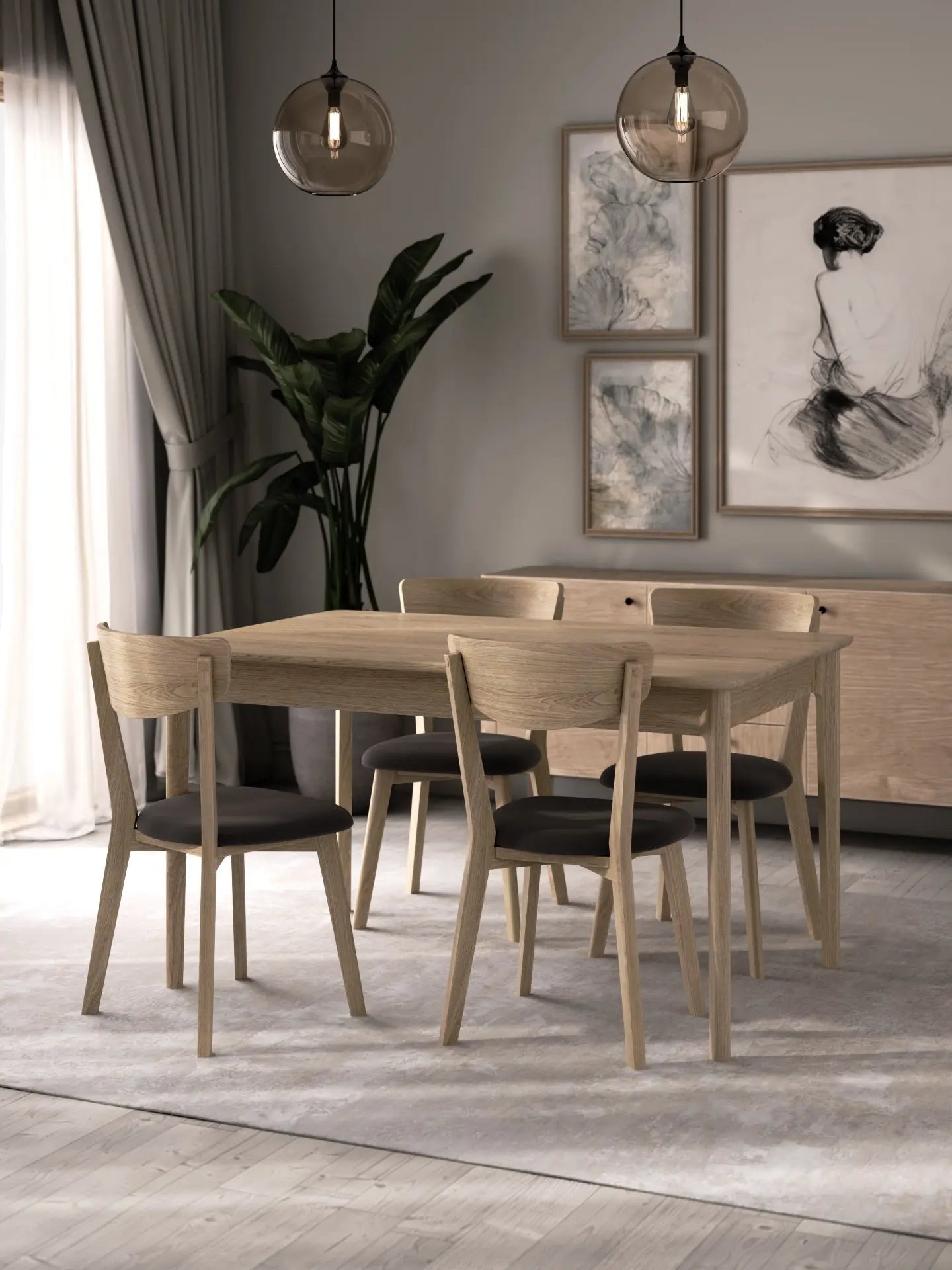 Veneto Italia Tables Garda Dining Table