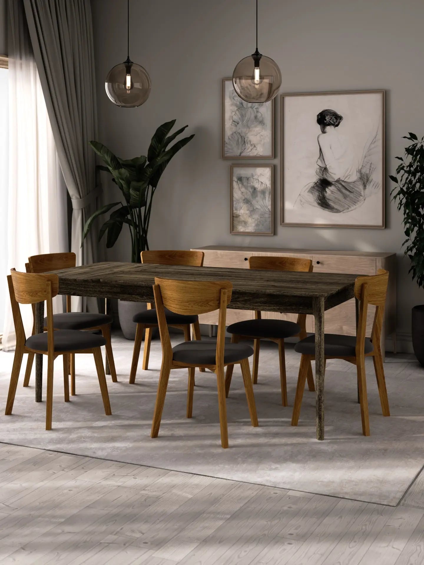 Veneto Italia Tables Garda Dining Table