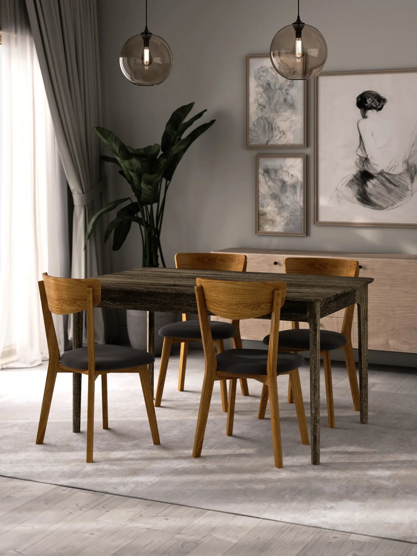 Veneto Italia Tables Garda Dining Table
