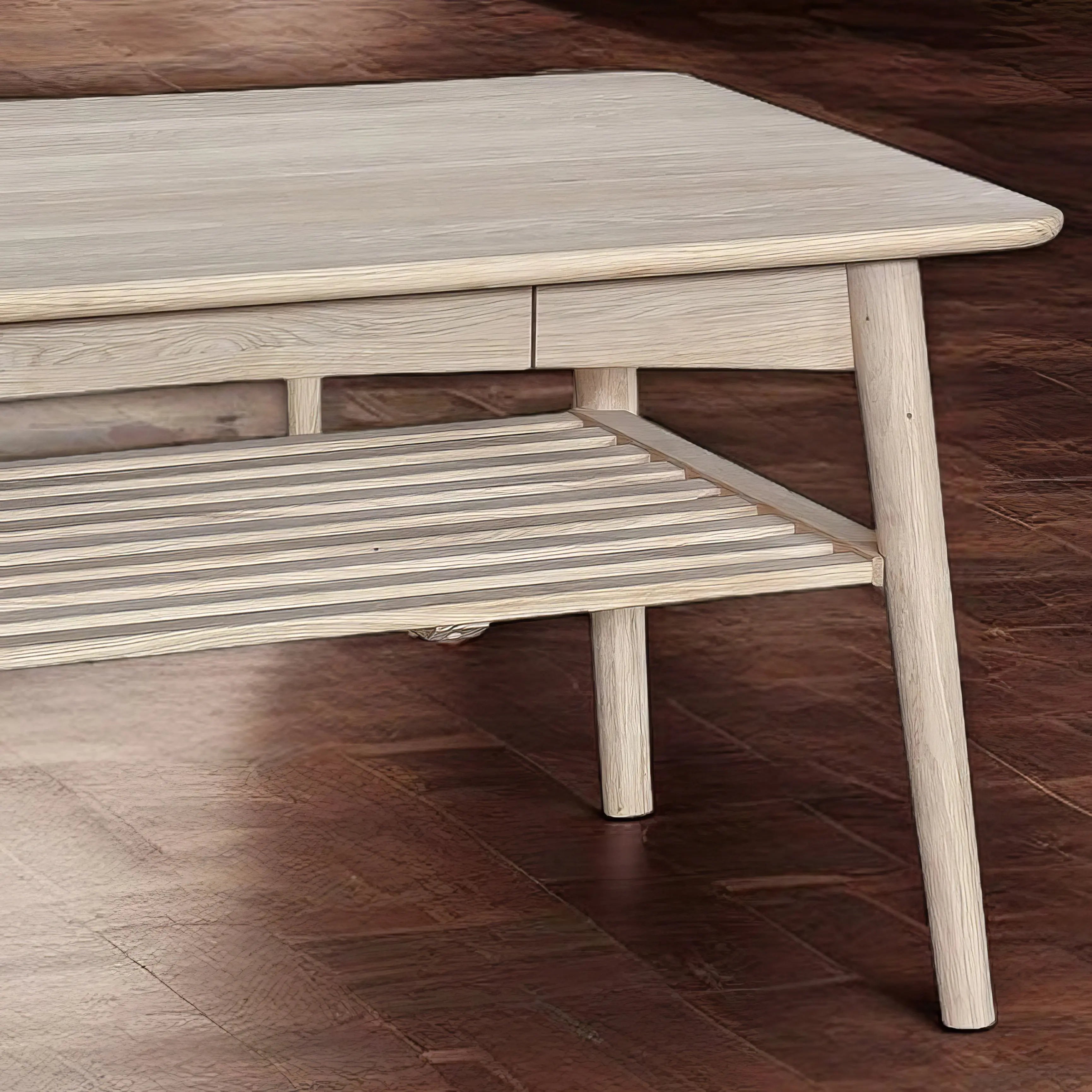 Veneto Italia Tables Kiruna Coffee Table with Drawer