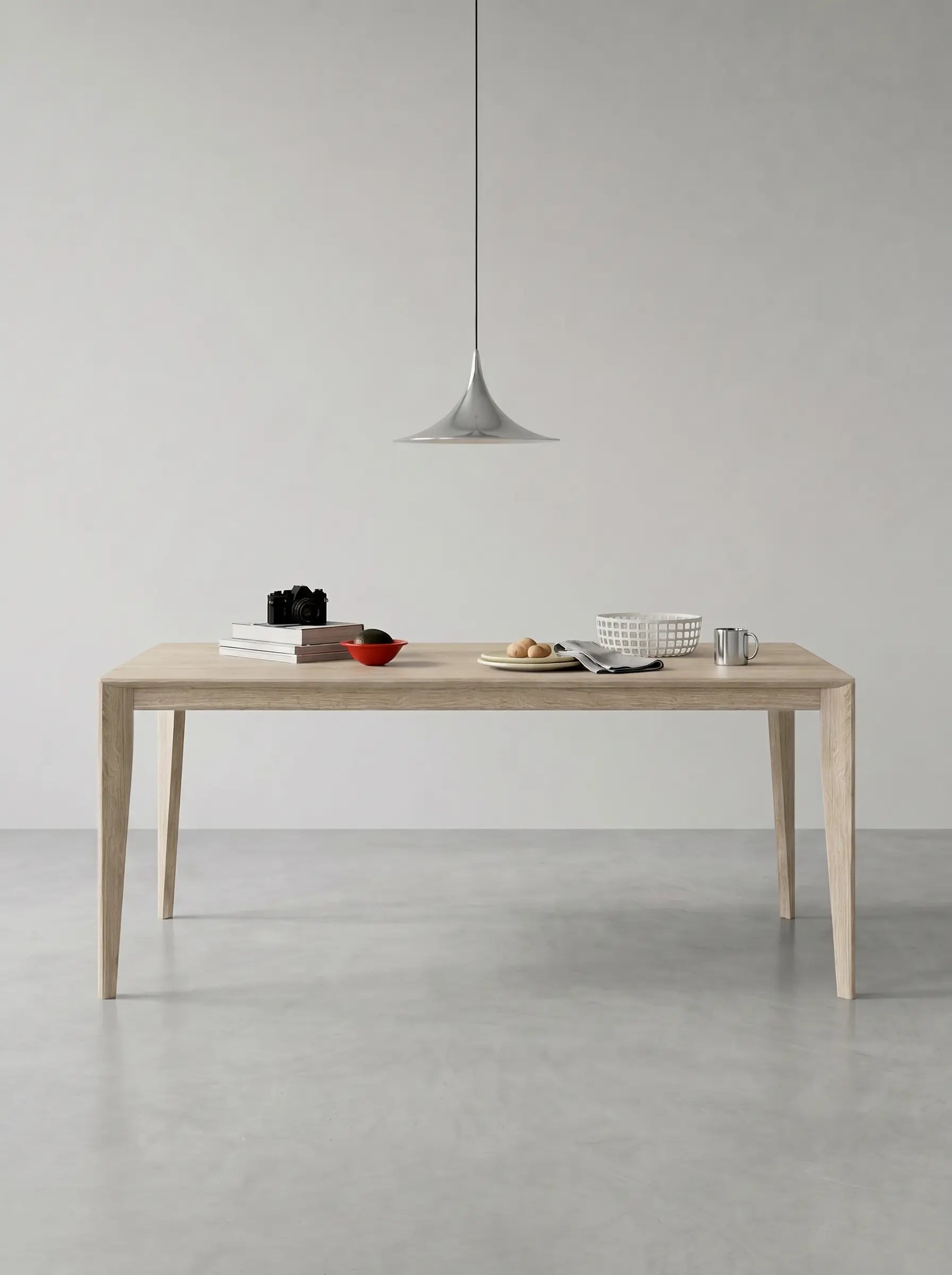 Veneto Italia Tables Kodama Dining Oak Table – Modern Minimalist Furniture