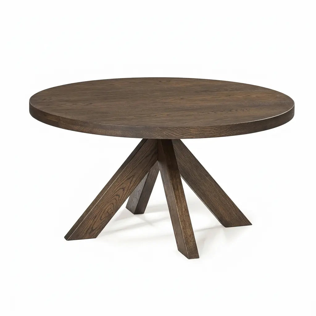 Laukaa coffee table — Smoked oil oak finish, generated visualization