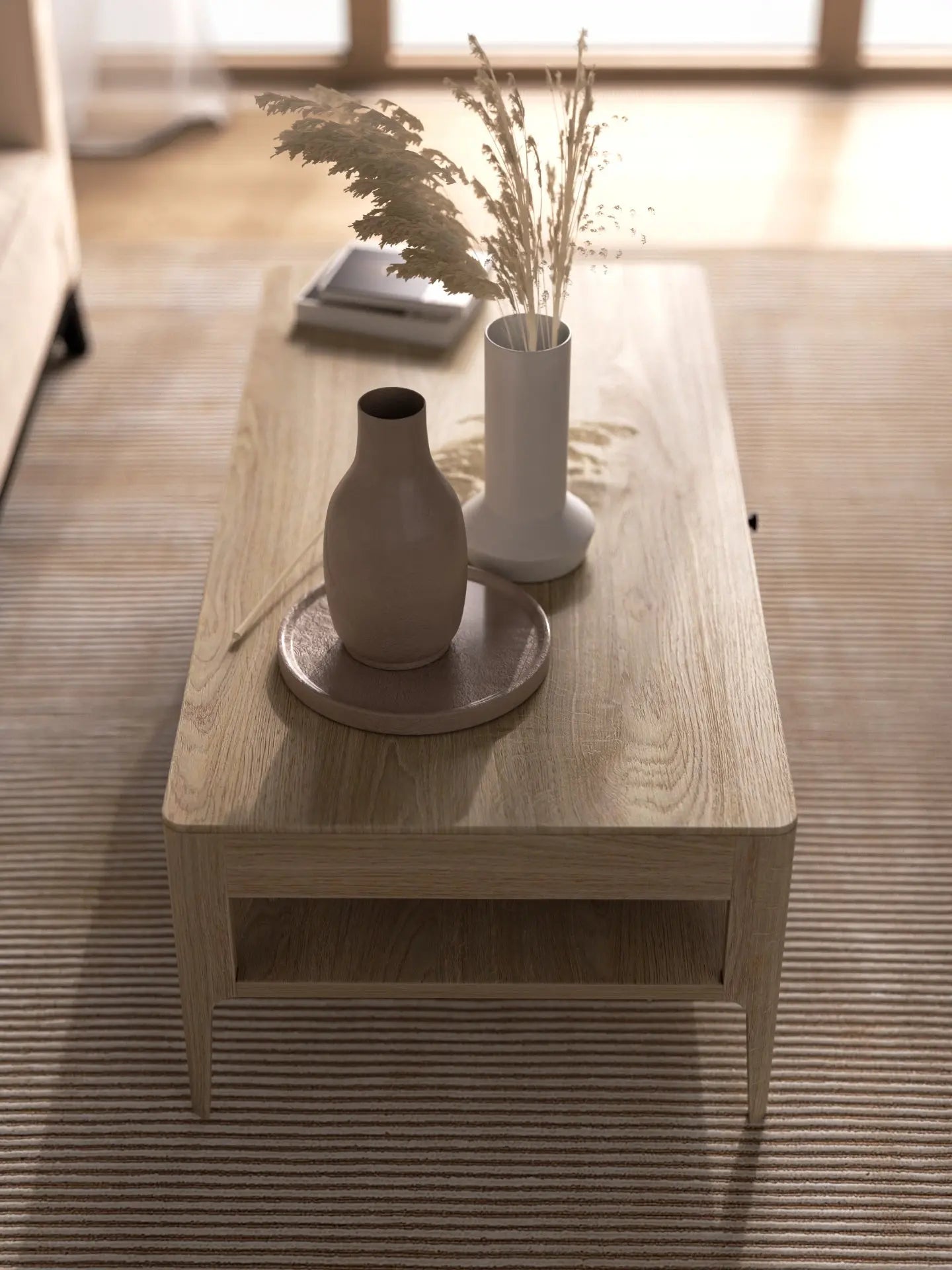 Veneto Italia Tables Müritz Coffee Table with Drawer