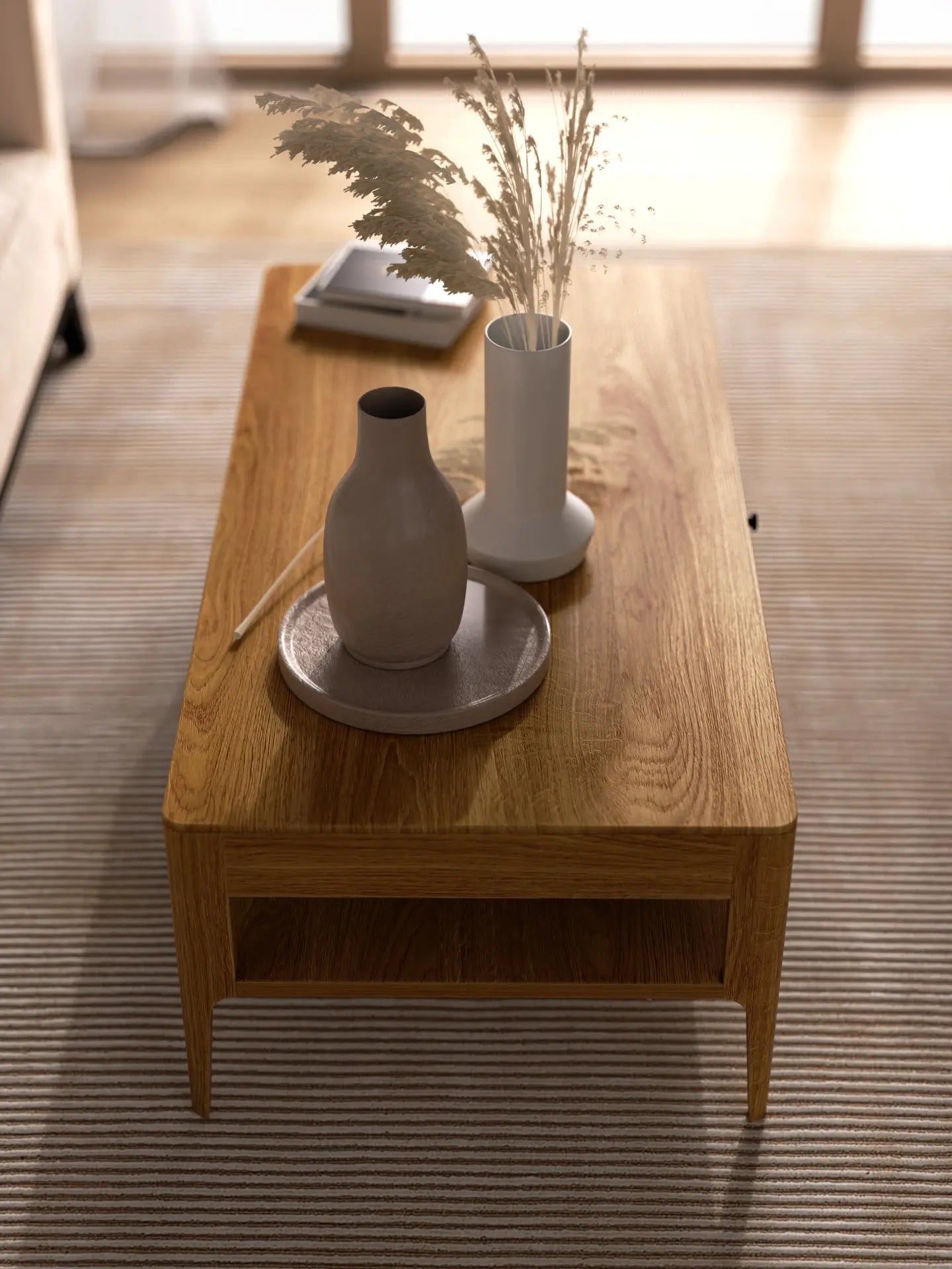 Veneto Italia Tables Müritz Coffee Table with Drawer