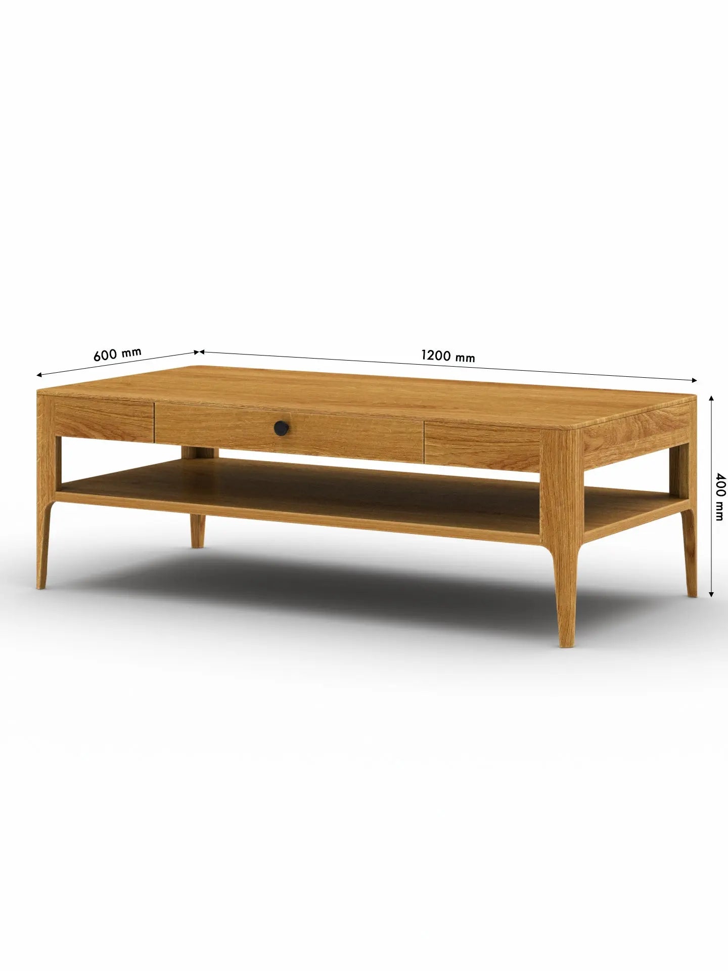 Veneto Italia Tables Müritz Coffee Table with Drawer