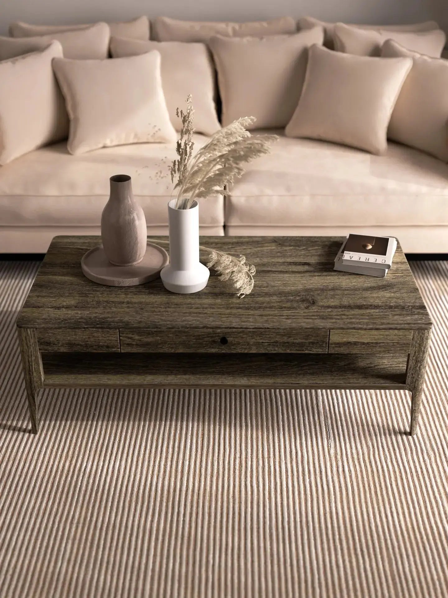 Veneto Italia Tables Müritz Coffee Table with Drawer