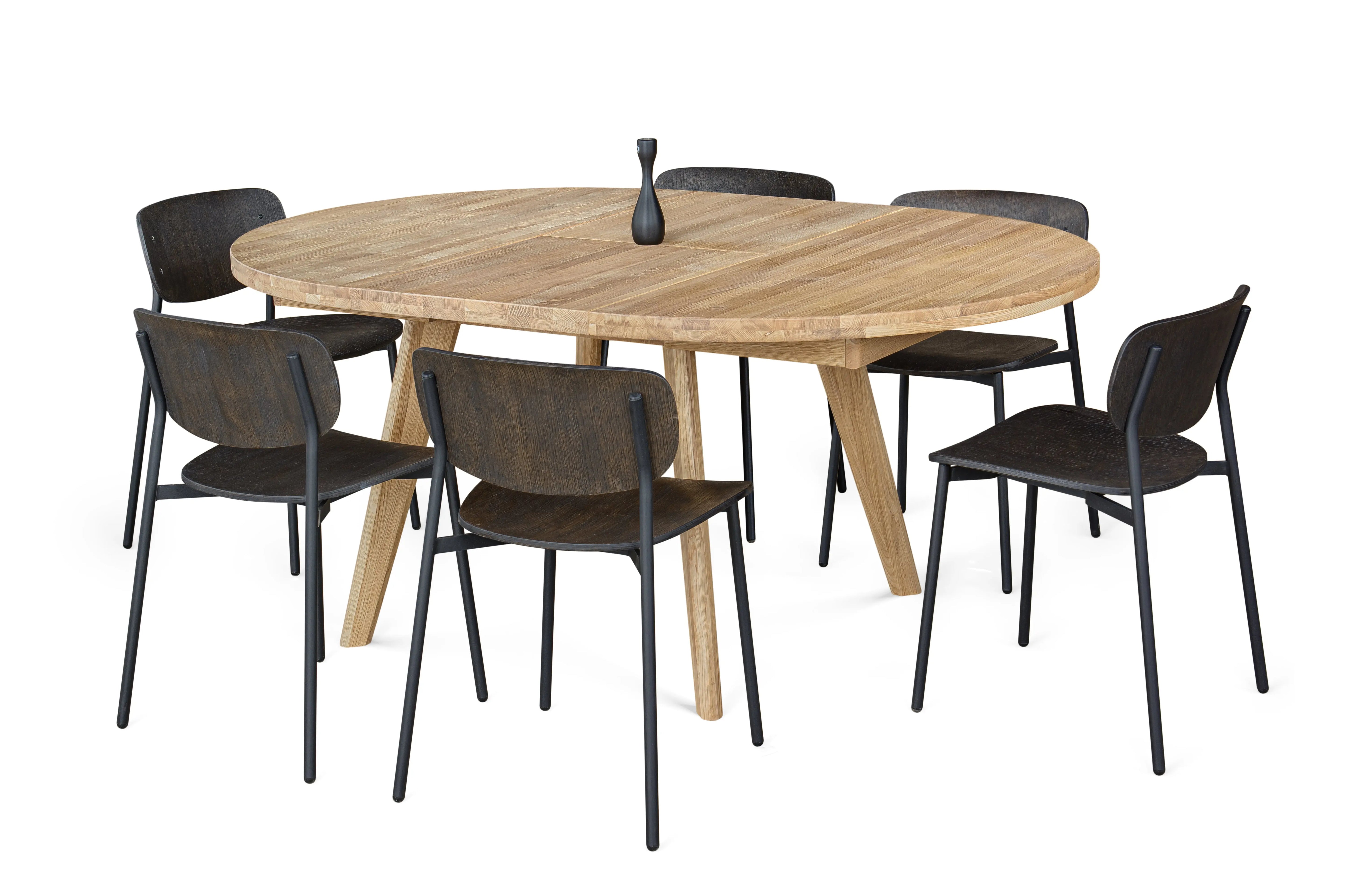 Veneto Italia Tables Urho Dining Table with middle extention