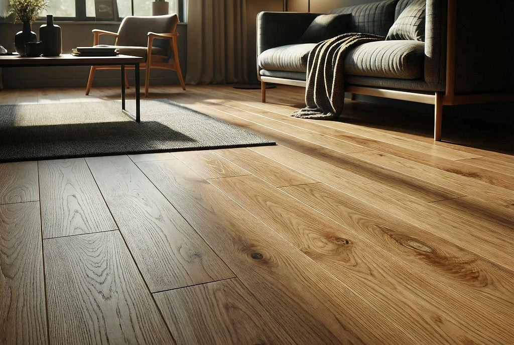 Oak floors — durable natural oak, FSC certified