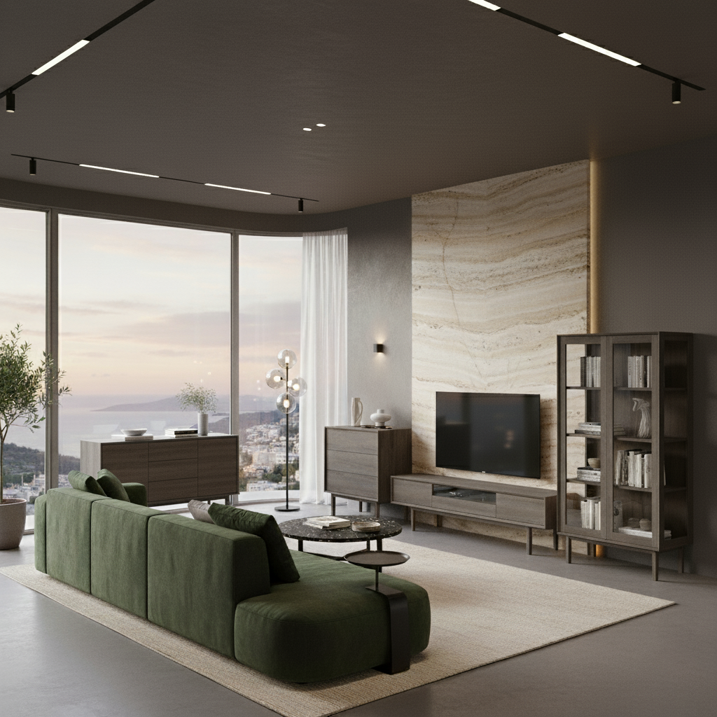 Kodama Sideboard mit 3 Schubladen